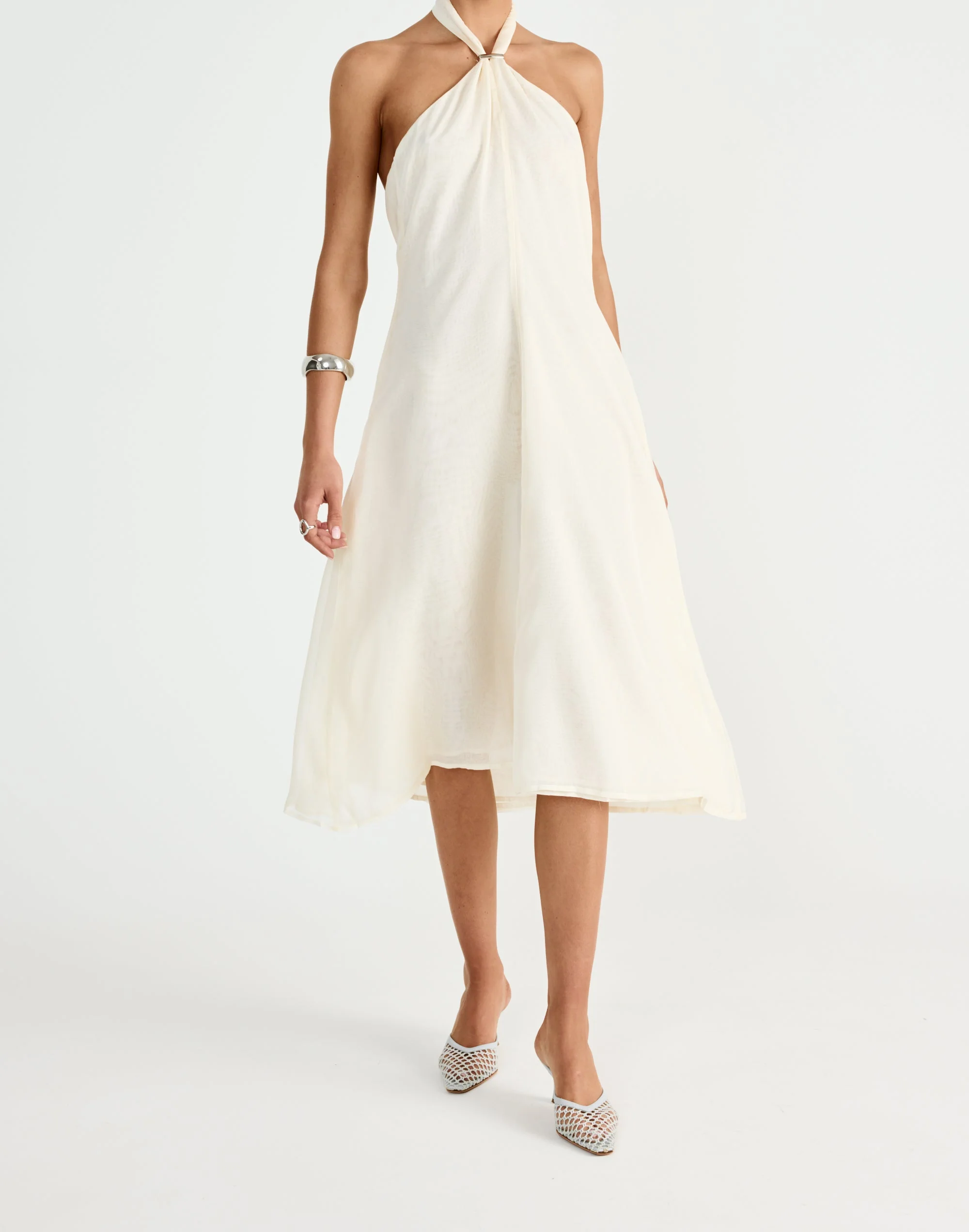 Merritt Midi Dress (Buttercream) 6 Merritt Midi Dress (Buttercream)