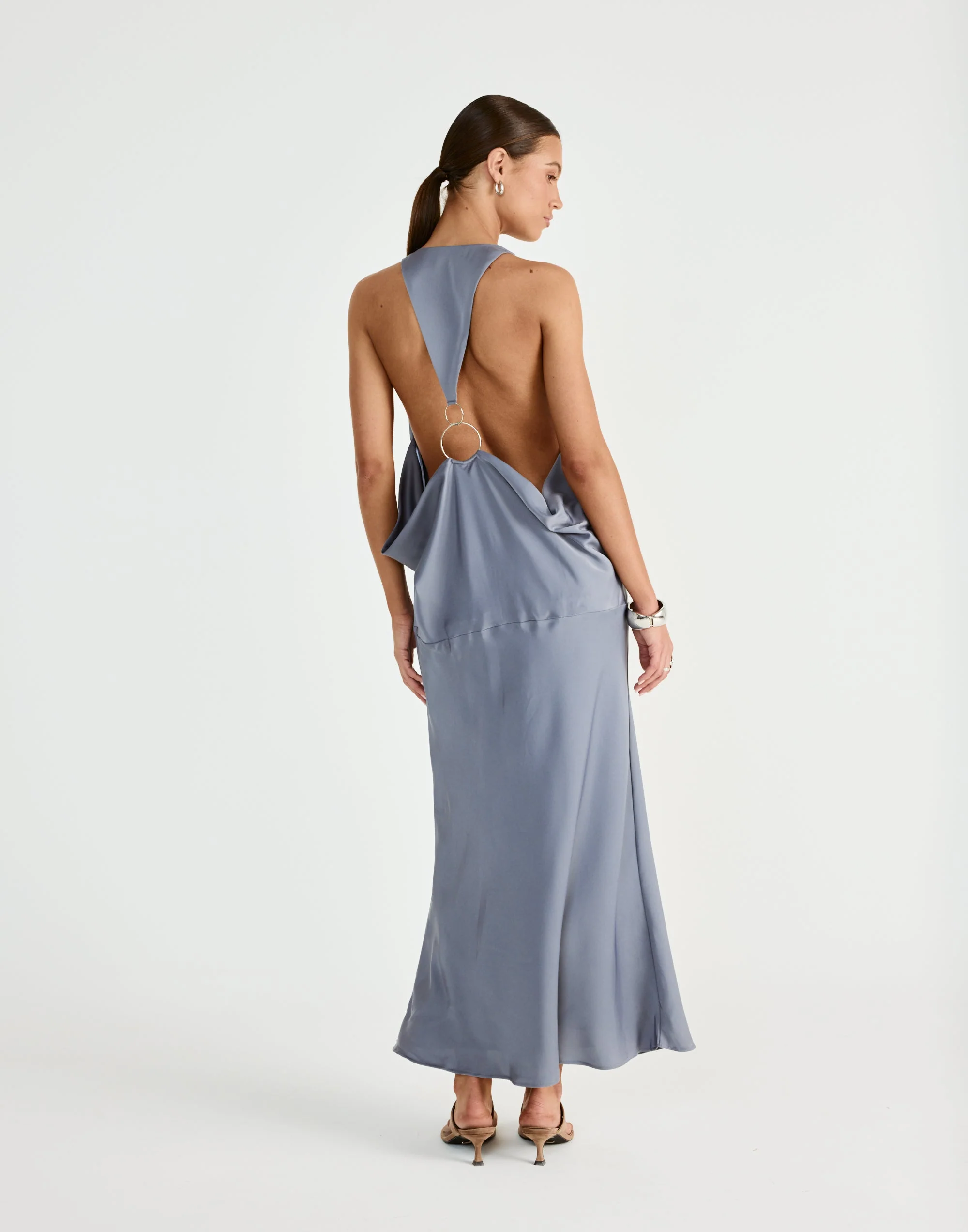 Dakari Maxi Dress (Steel)