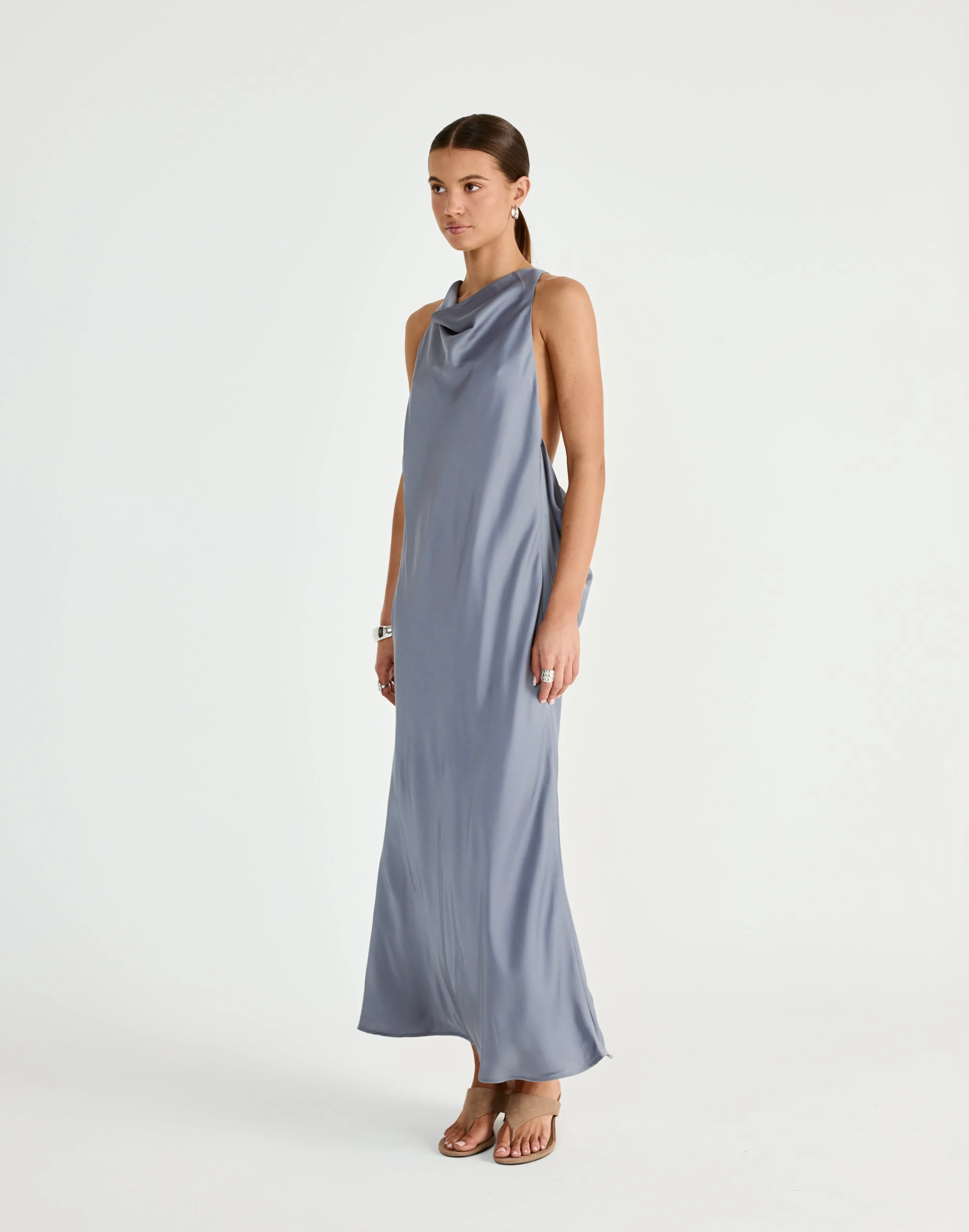 Dakari Maxi Dress (Steel) 6 Dakari Maxi Dress (Steel)