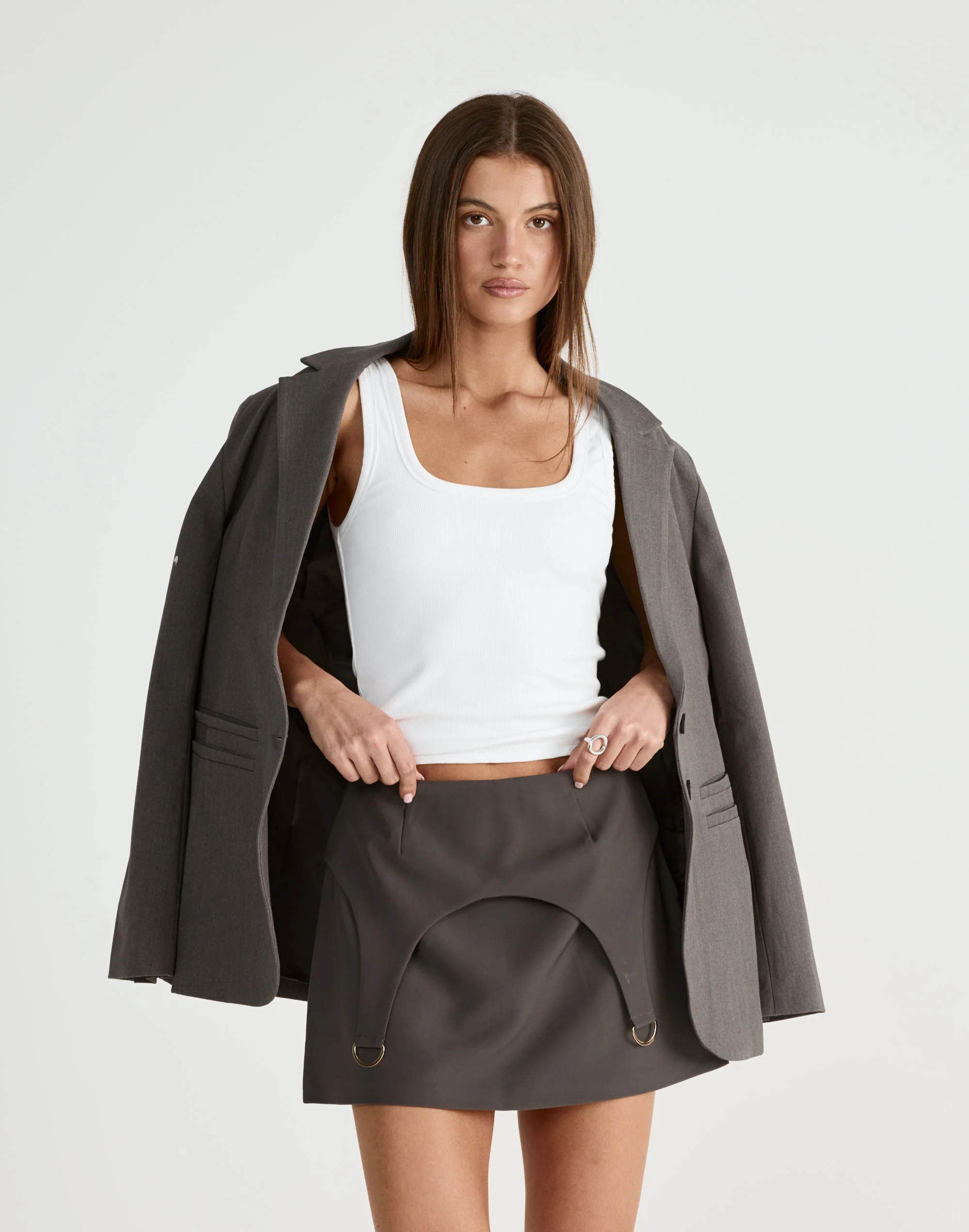 Nebula Mini Skirt (Slate) 5 Nebula Mini Skirt (Slate)