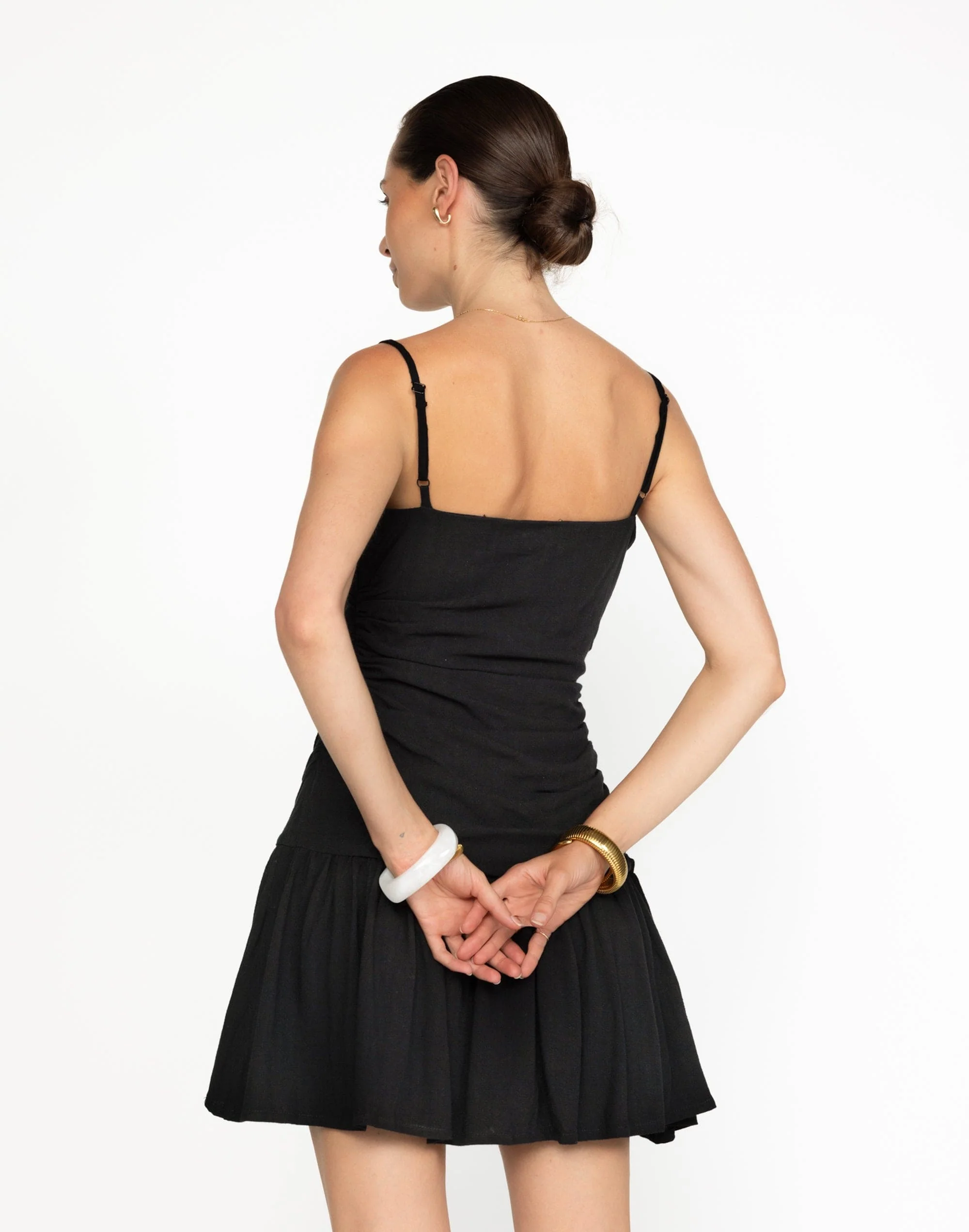 Reese Mini Dress (Black) 3 Reese Mini Dress (Black)