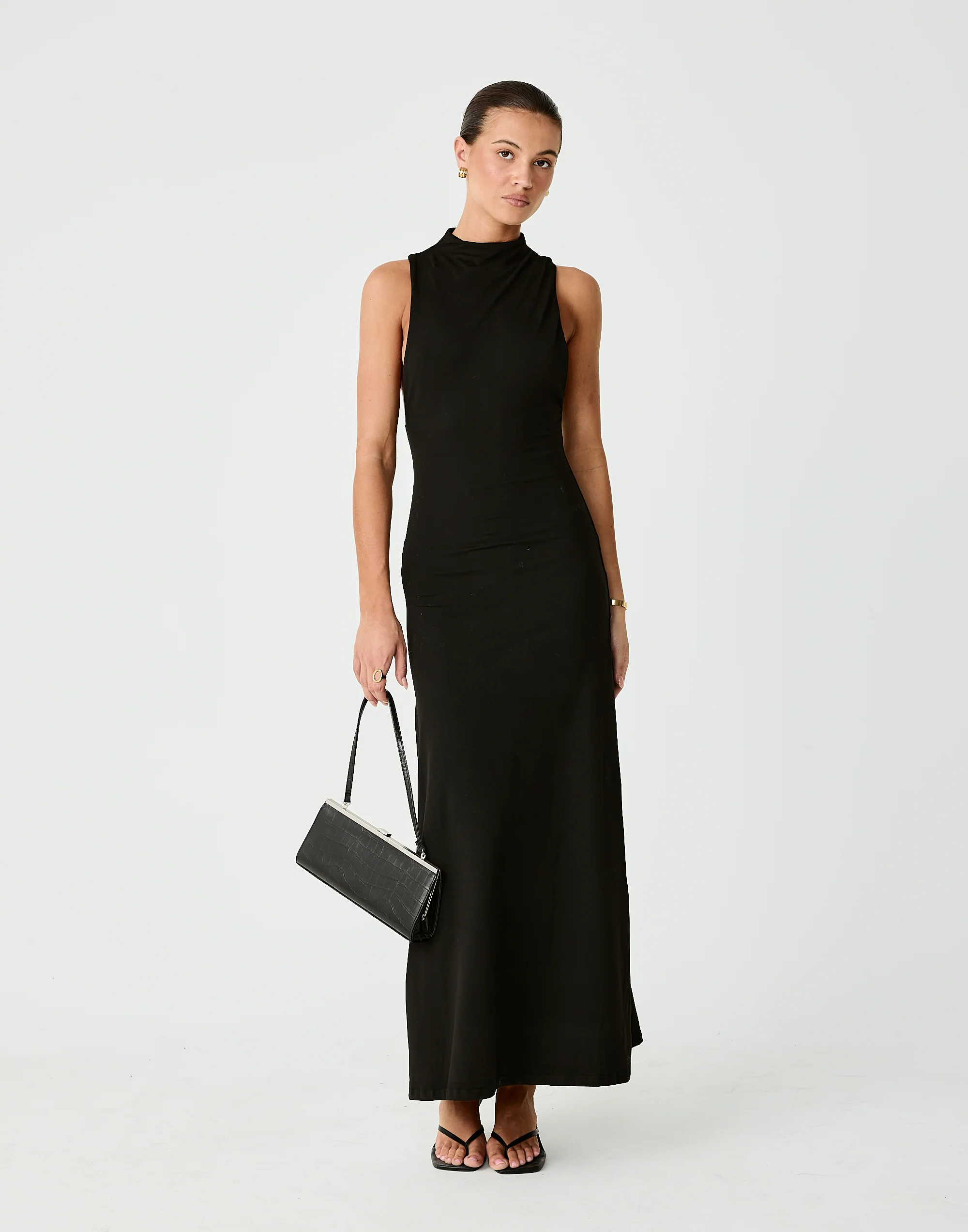 Oren Maxi Dress (Black)