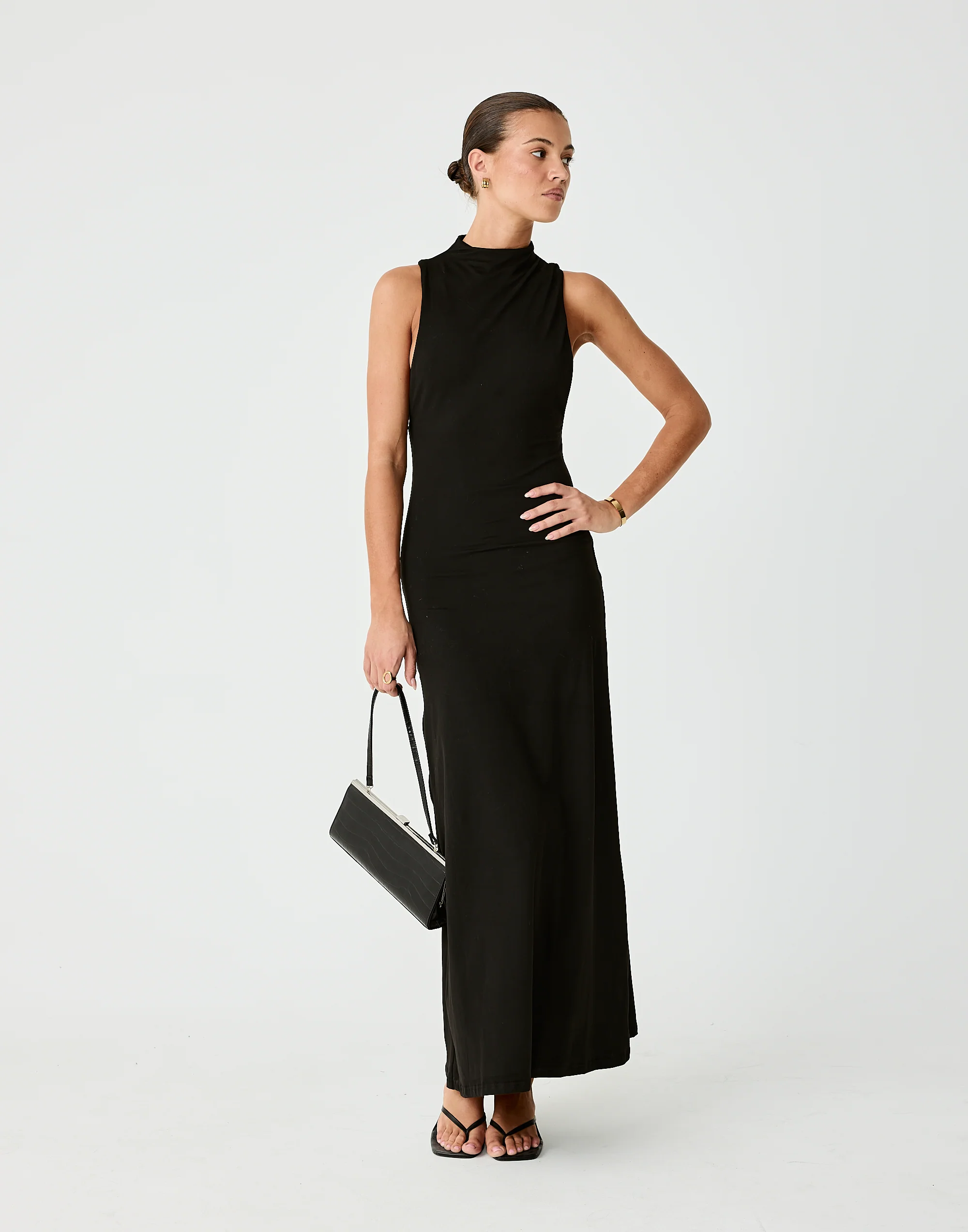 Oren Maxi Dress (Black)