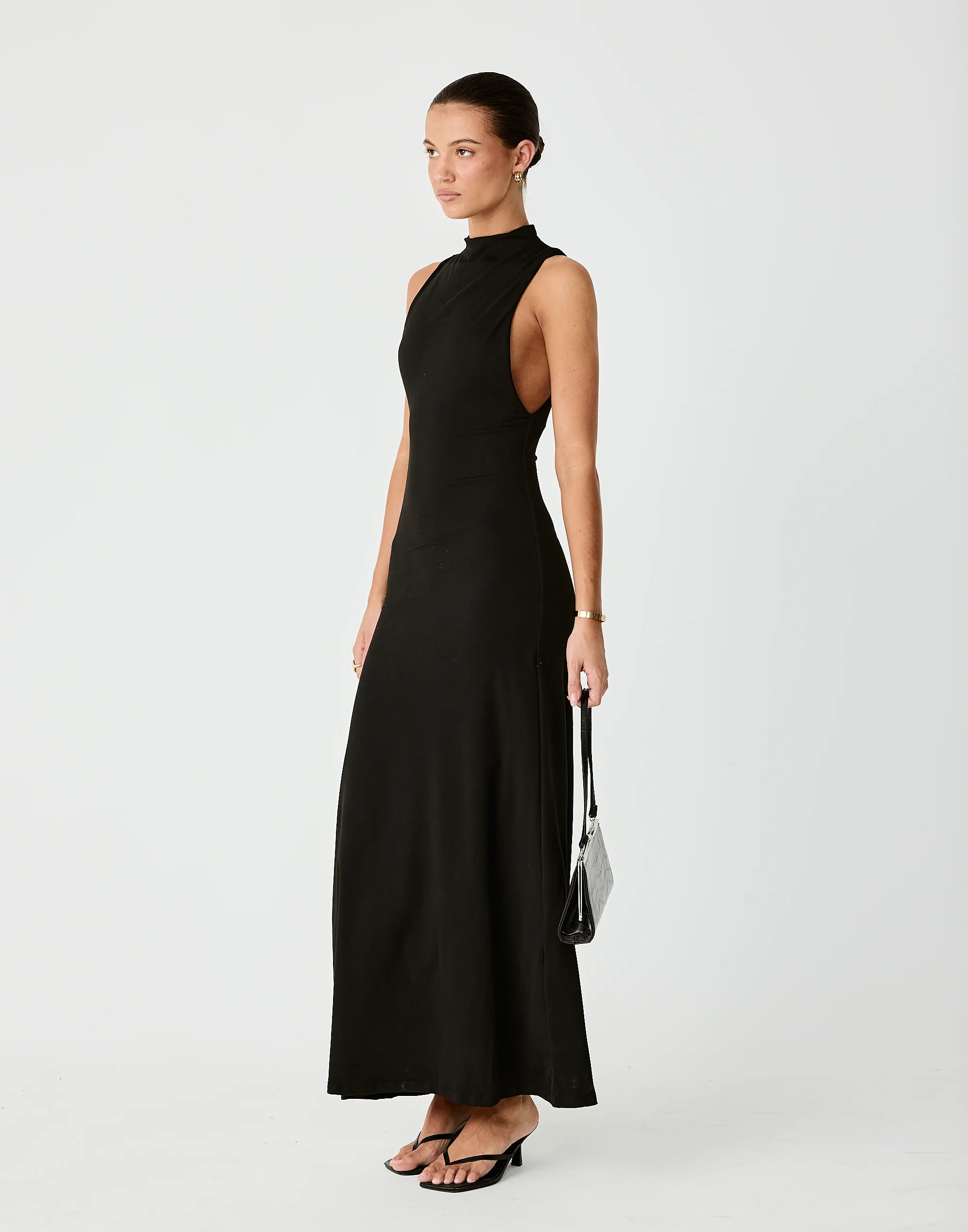 Oren Maxi Dress (Black) 3 Oren Maxi Dress (Black)