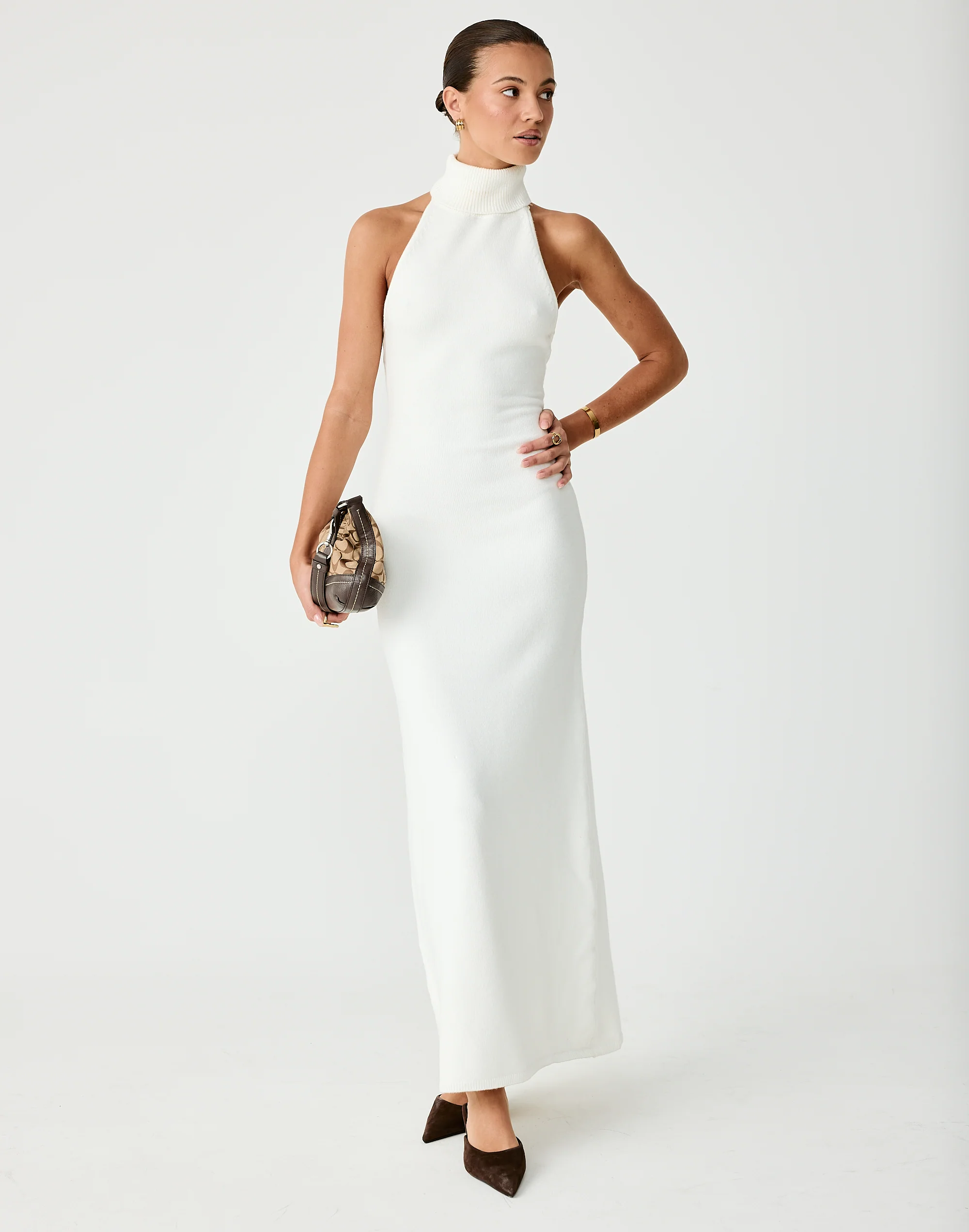 Ninette Maxi Dress (Off White)