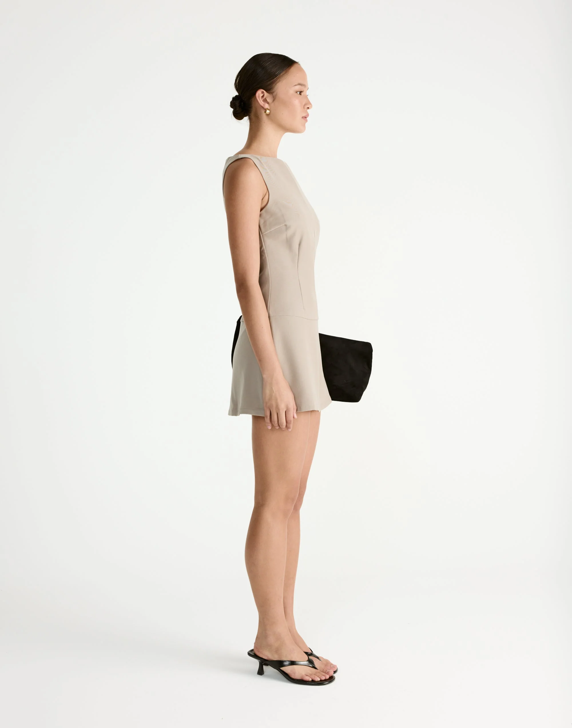 Flux Mini Dress (Pebble) 4 Flux Mini Dress (Pebble)
