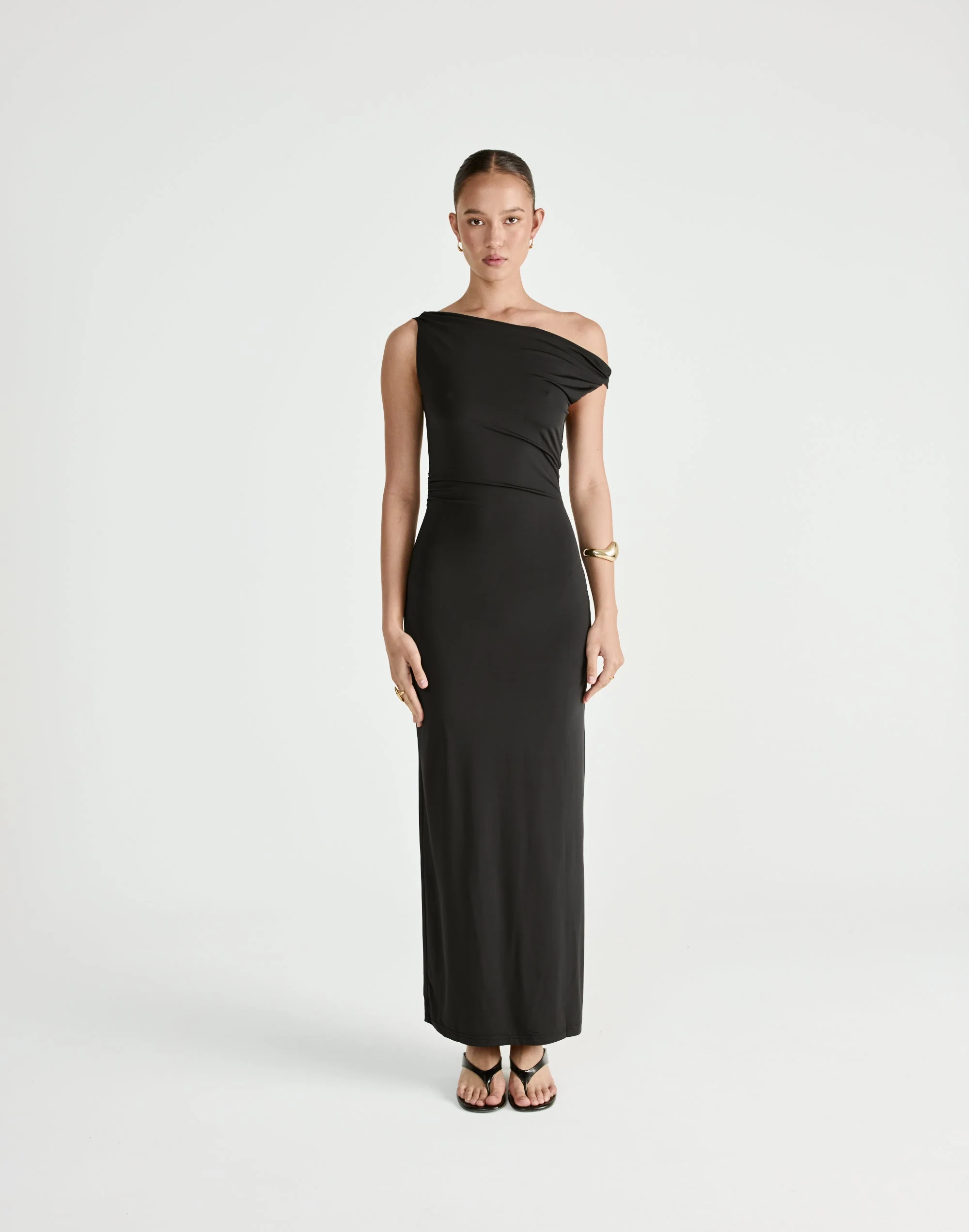 Keegan Maxi Dress (Black)