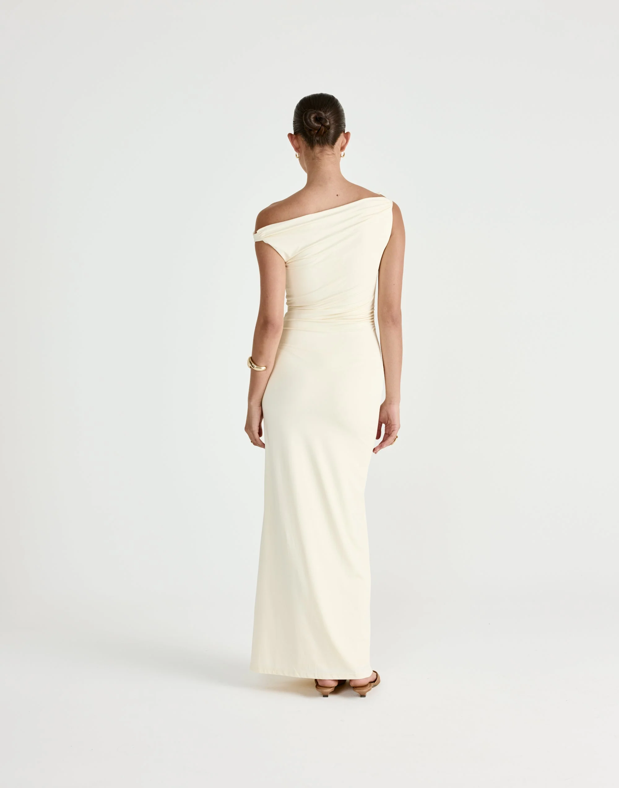 Keegan Maxi Dress (Cream)