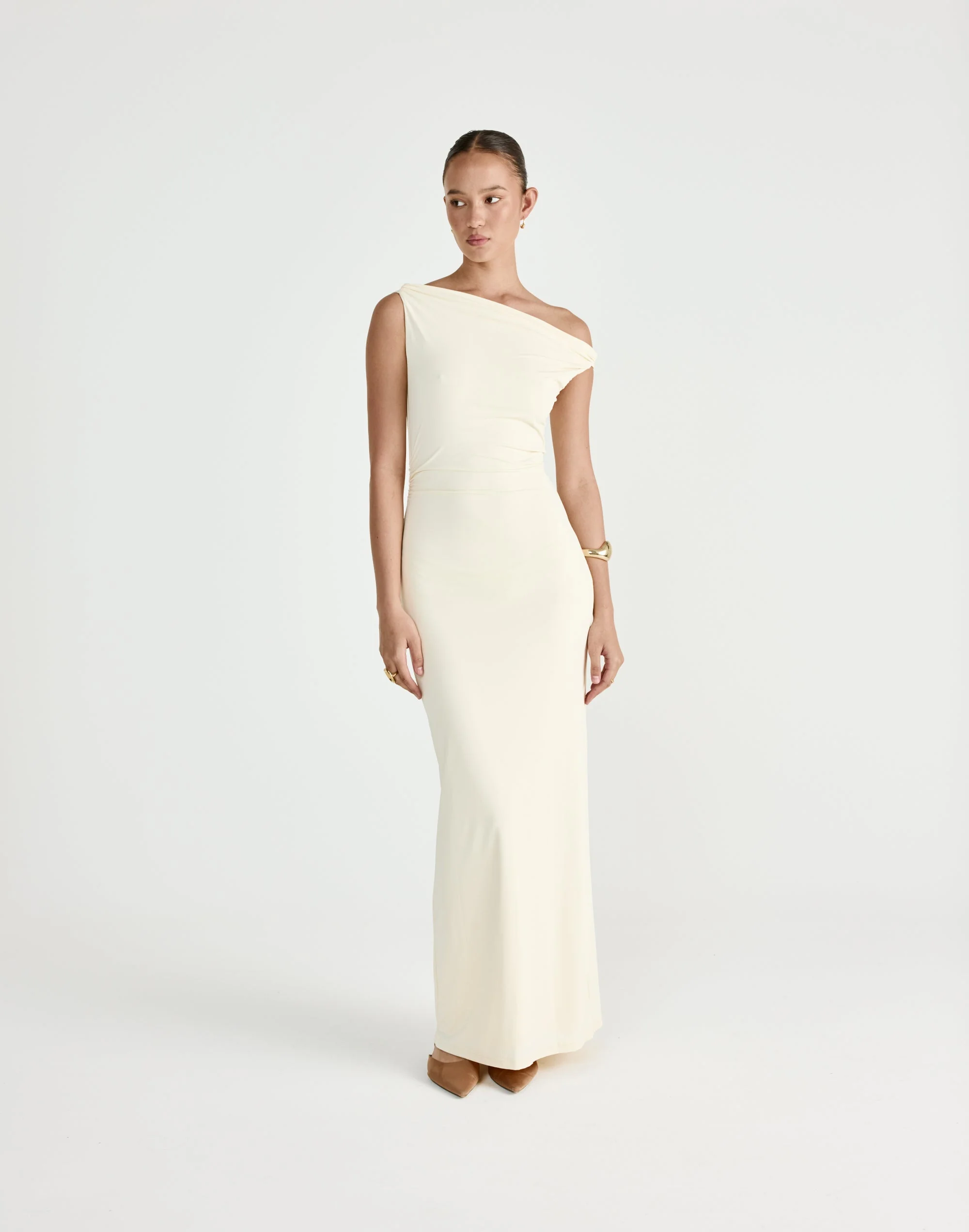 Keegan Maxi Dress (Cream) 4 Keegan Maxi Dress (Cream)