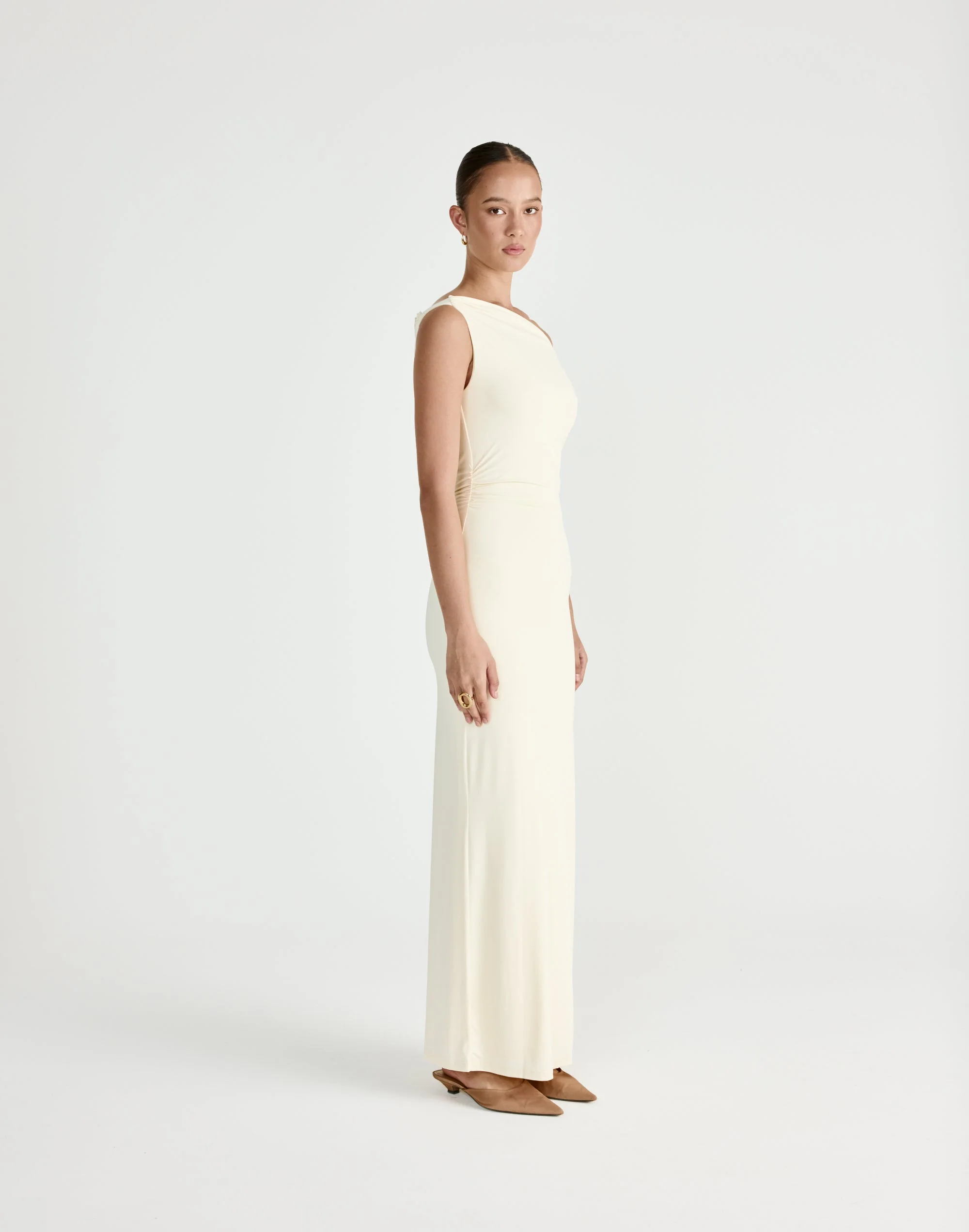 Keegan Maxi Dress (Cream) 5 Keegan Maxi Dress (Cream)