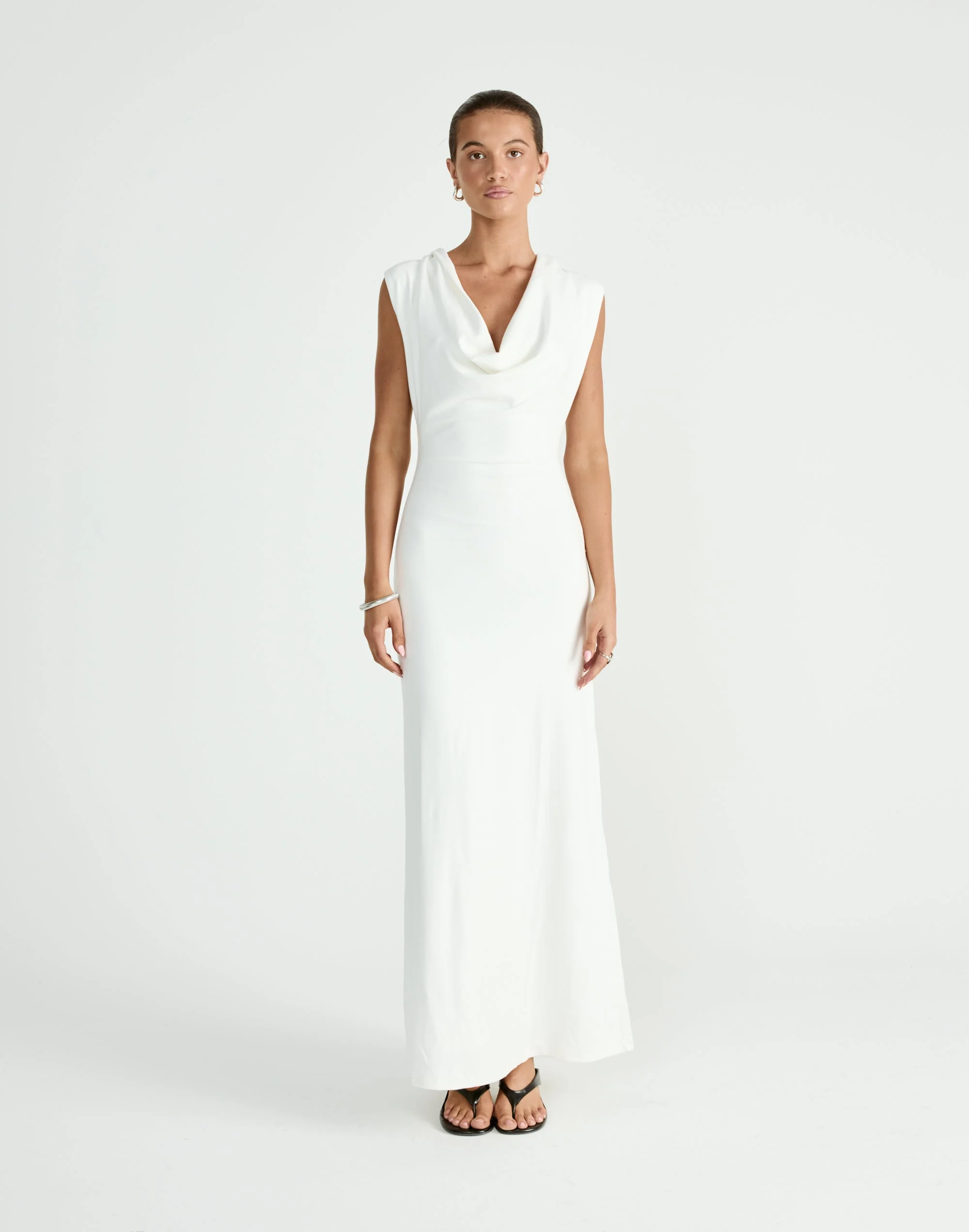 Arena Maxi Dress (Off White)