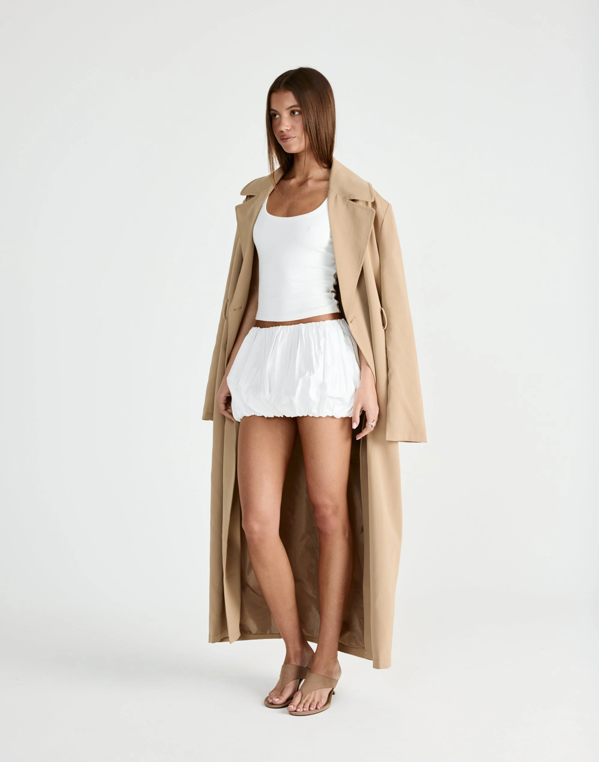 Carousel Micro Skirt (Off White) 6 Carousel Micro Skirt (Off White)