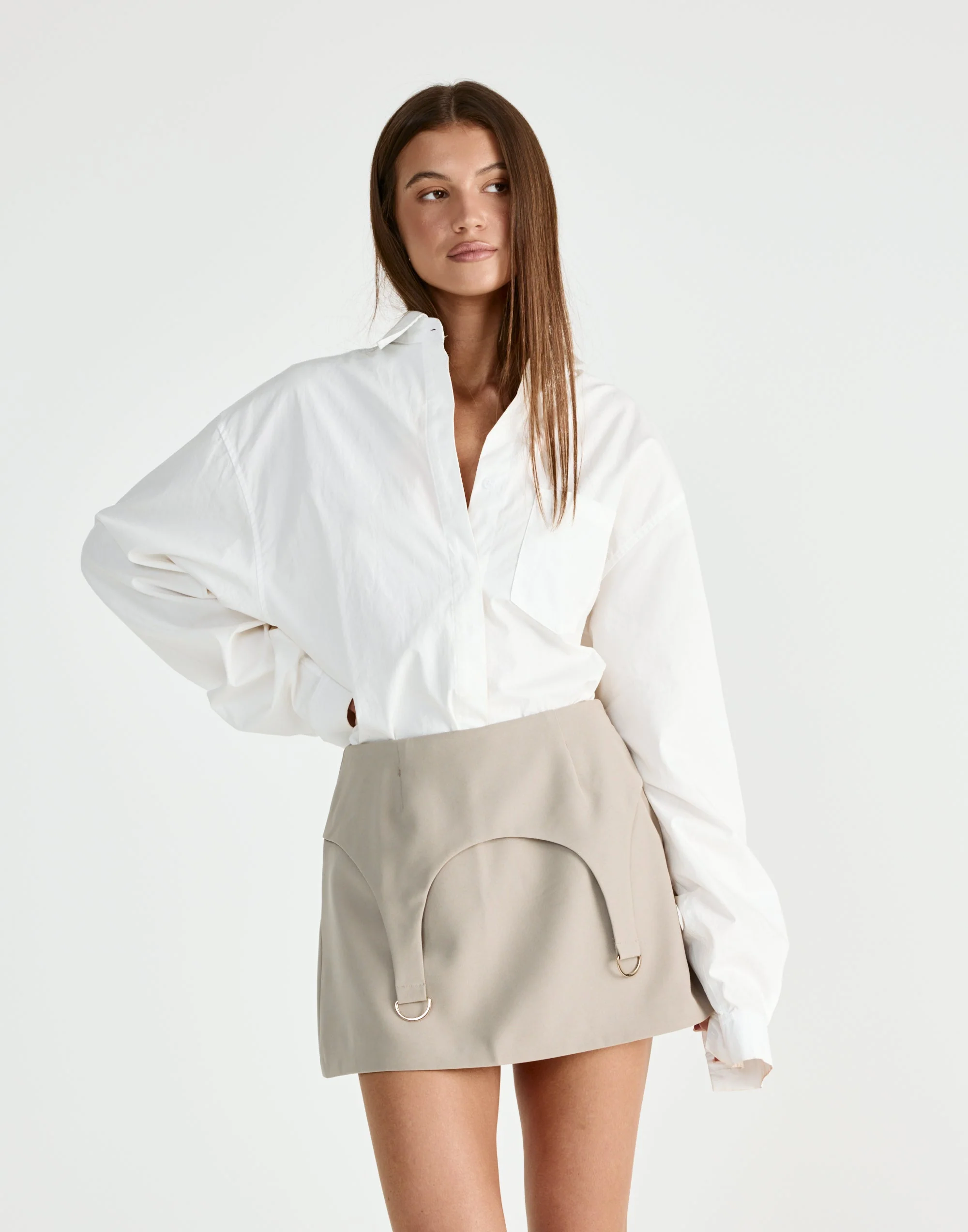 Nebula Mini Skirt (Pebble) 4 Nebula Mini Skirt (Pebble)