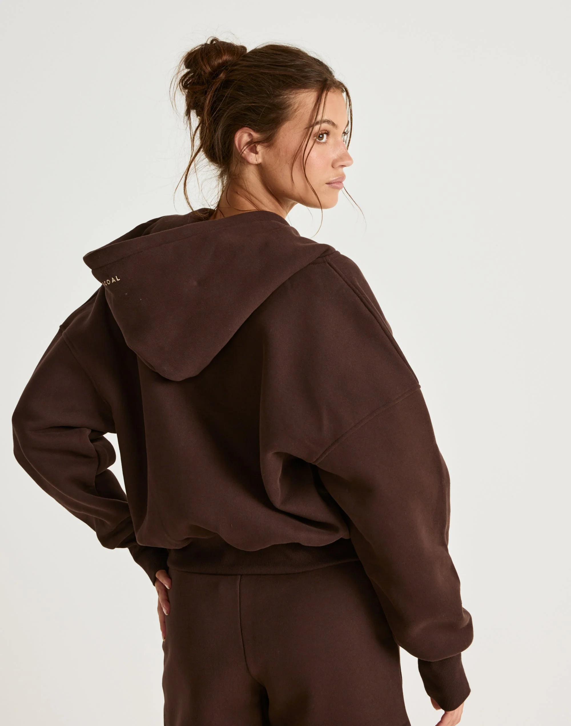 Elija Zip Hoodie (Chocolate) 6 Elija Zip Hoodie (Chocolate)