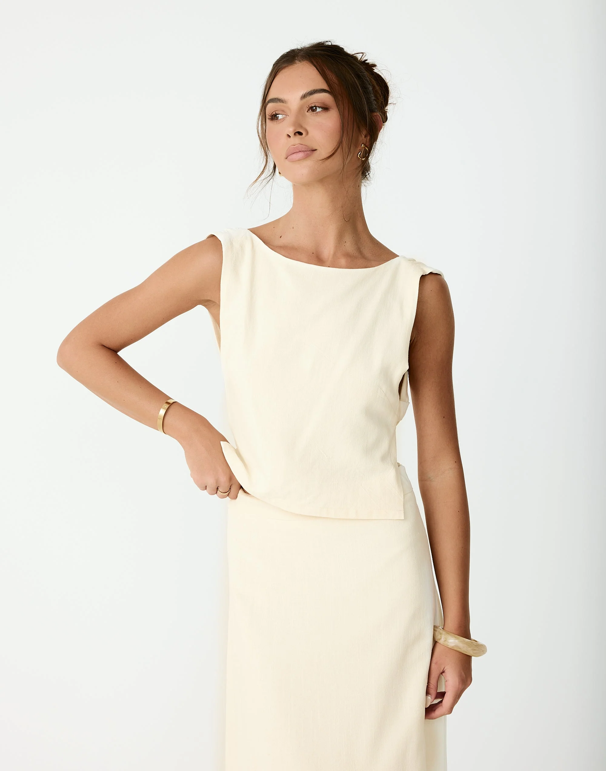 Aleah Top (Buttercream) 3 Aleah Top (Buttercream)