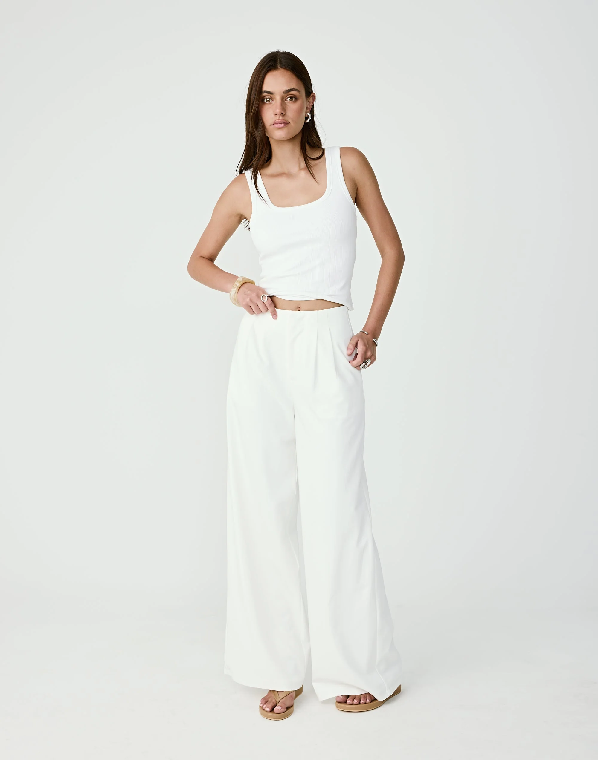 Bethany Pants (White) 6 Bethany Pants (White)