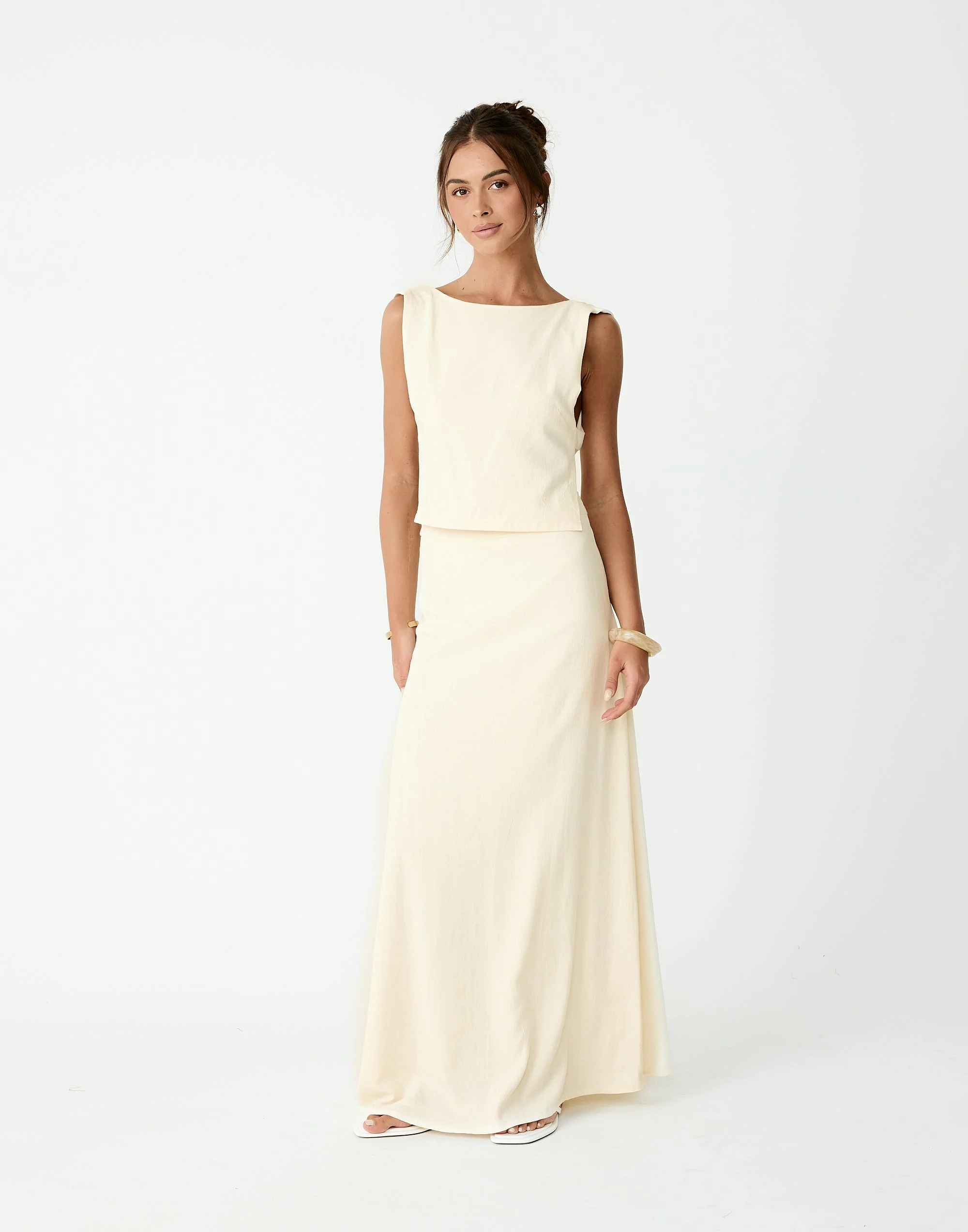 Aleah Maxi Skirt (Buttercream) 5 Aleah Maxi Skirt (Buttercream)