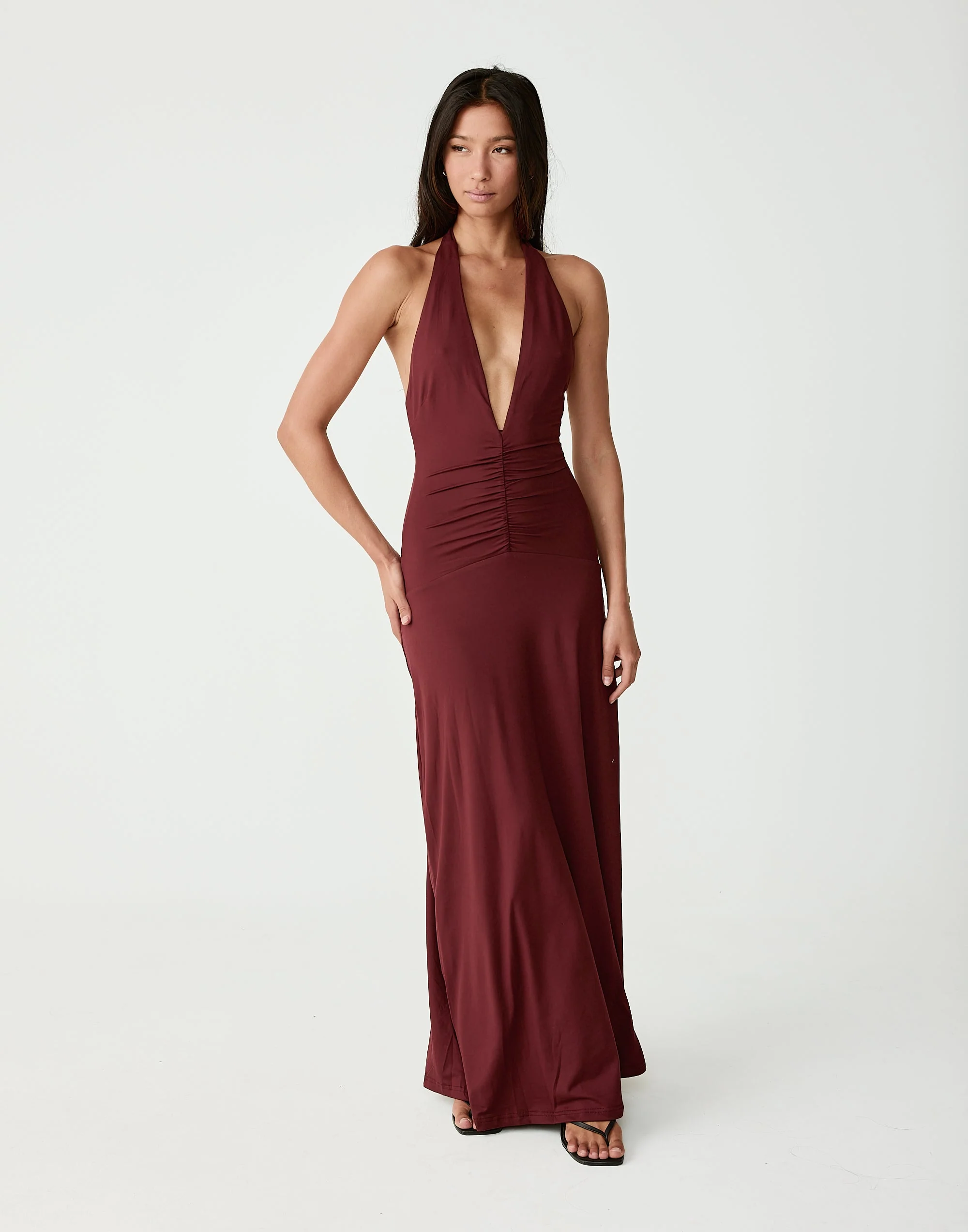 Araminta Maxi Dress (Wine) 4 Araminta Maxi Dress (Wine)