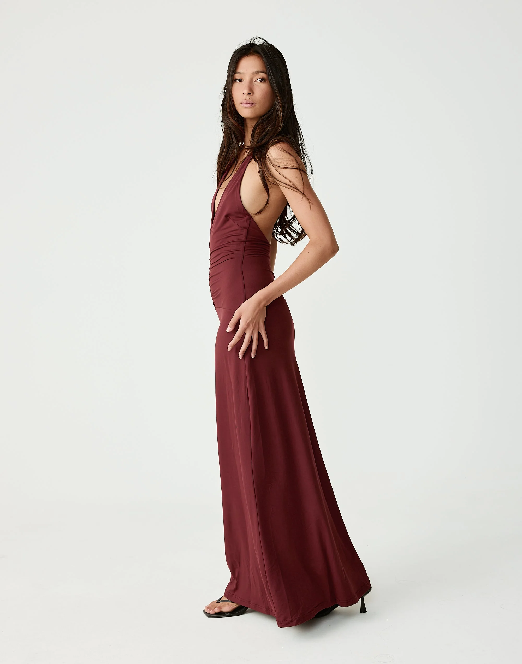 Araminta Maxi Dress (Wine) 5 Araminta Maxi Dress (Wine)