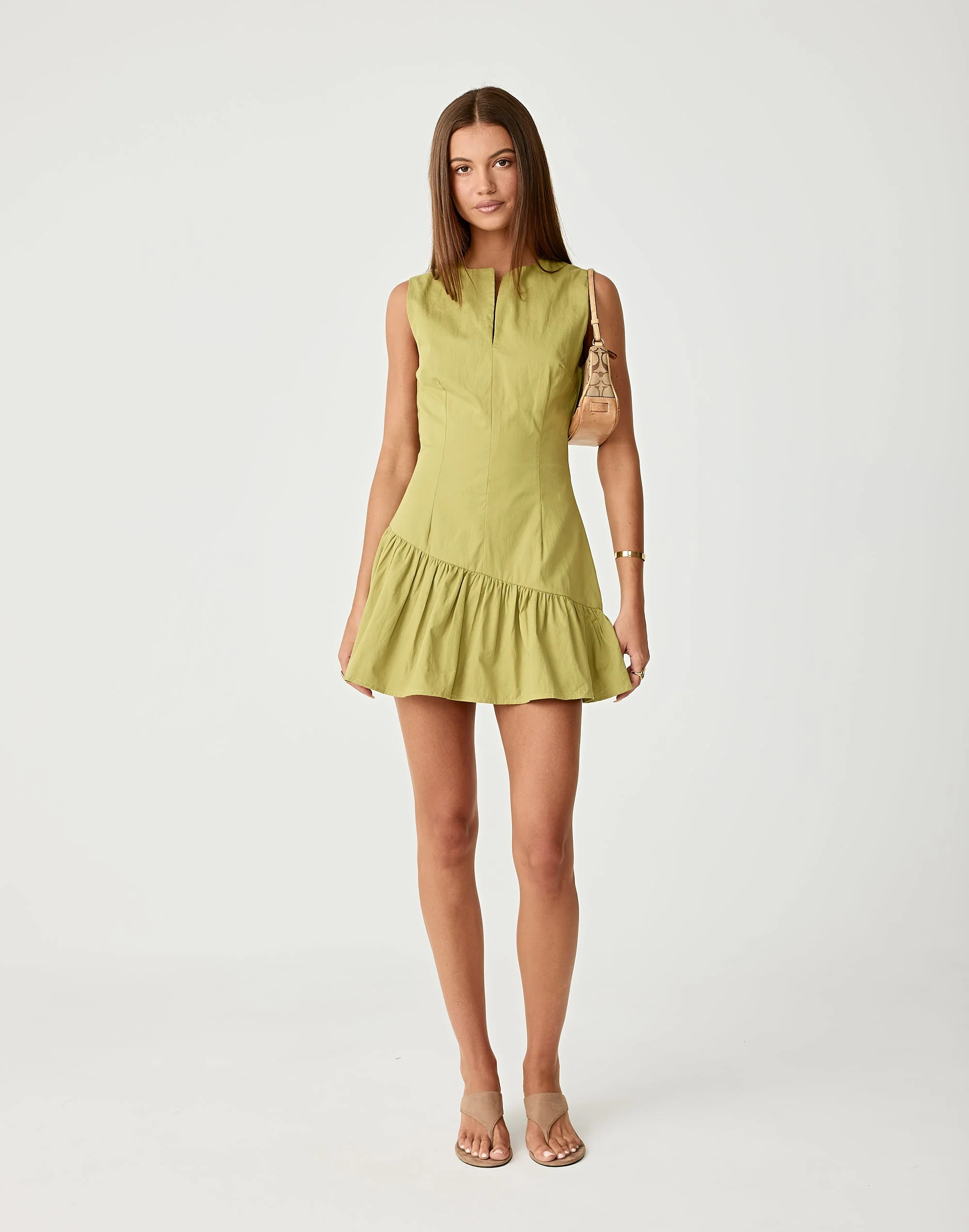 Caden Mini Dress (Pear)