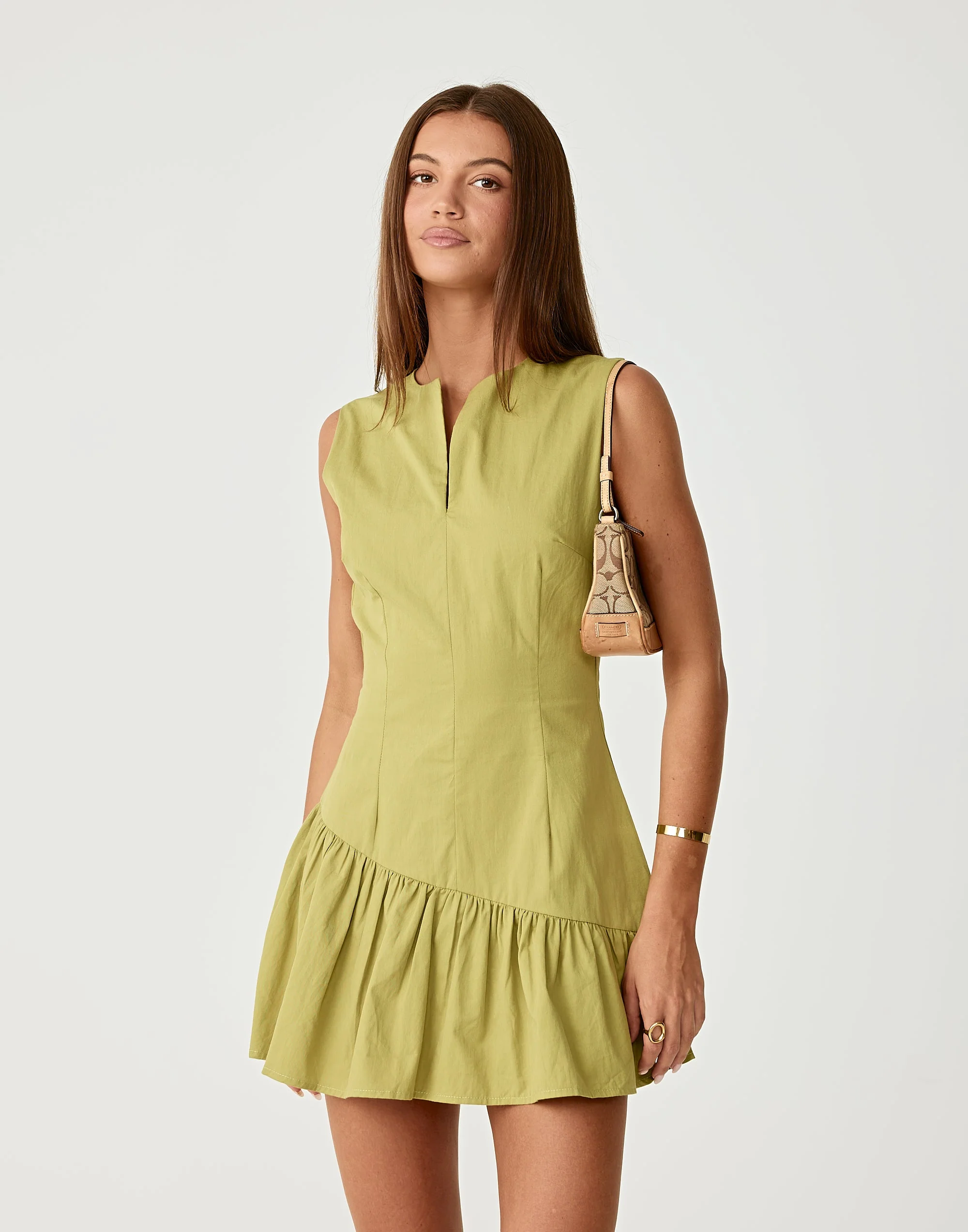 Caden Mini Dress (Pear)