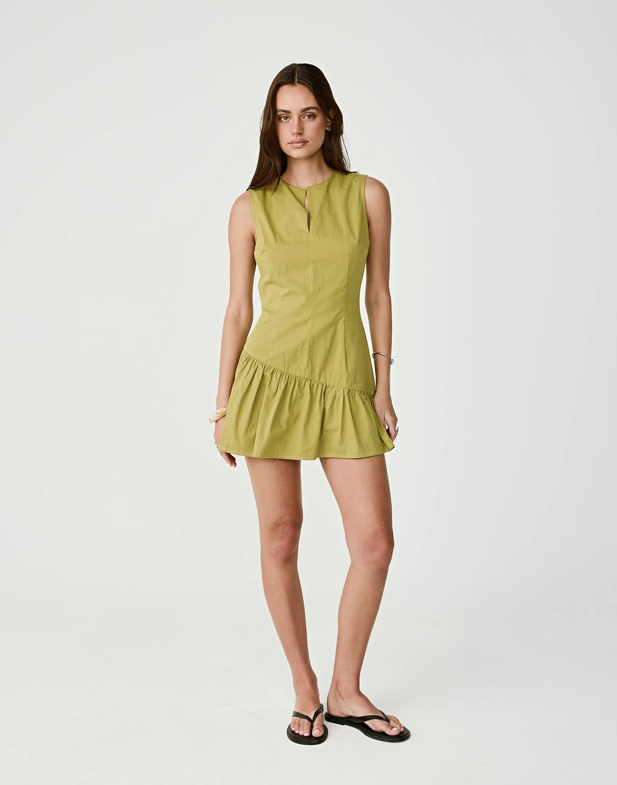 Caden Mini Dress (Pear)