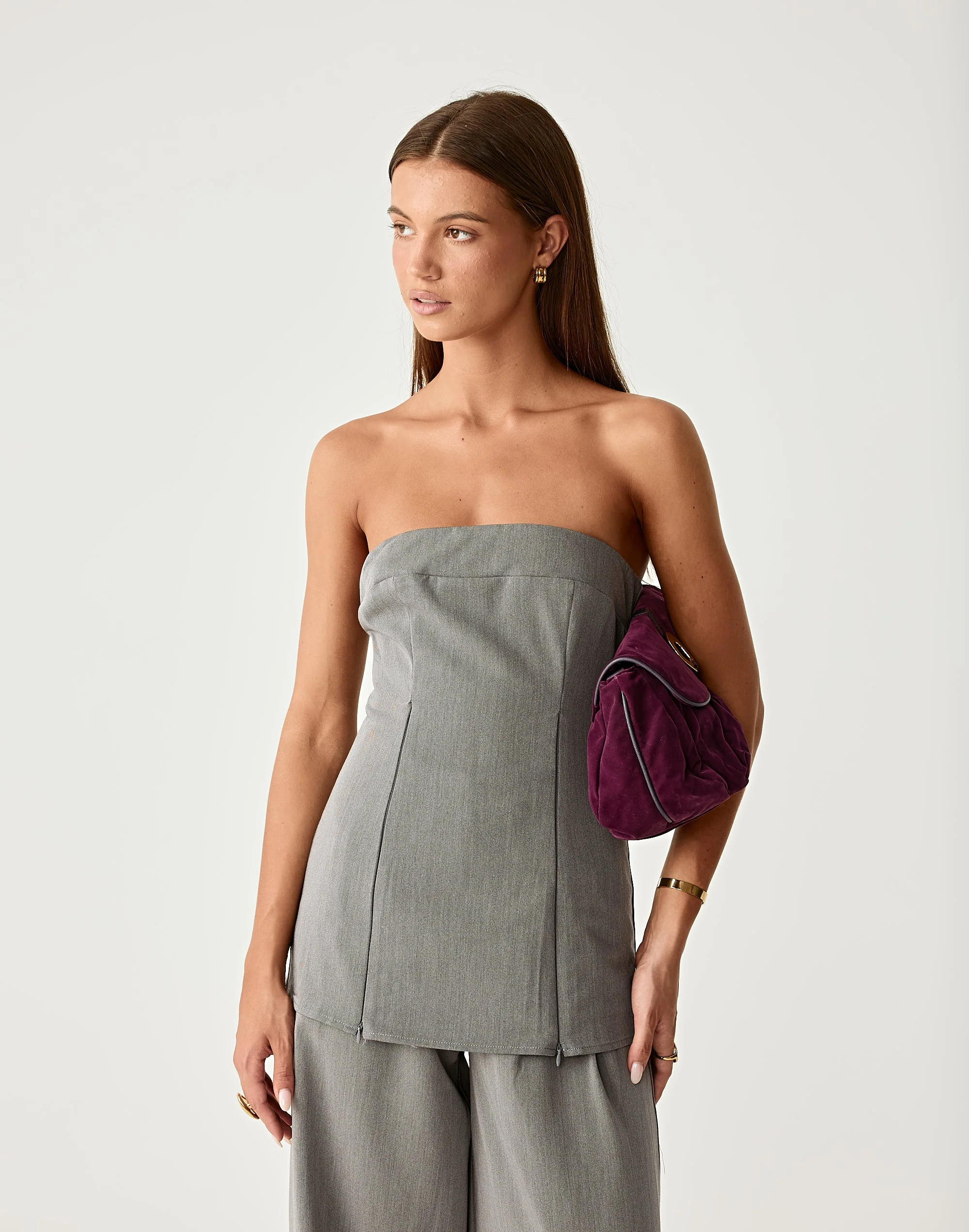 Hudson Top (Grey) 3 Hudson Top (Grey)