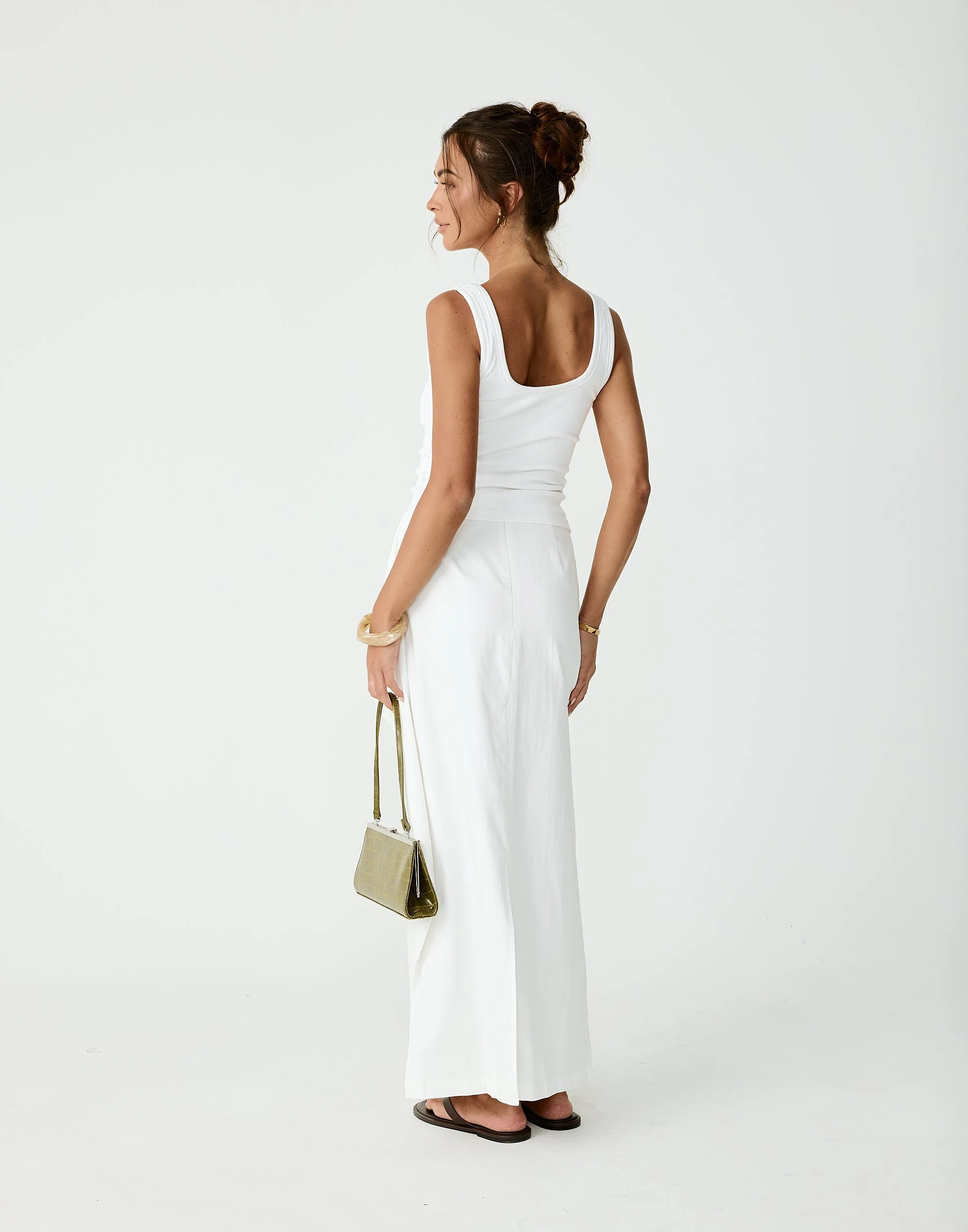 Sizzling Maxi Skirt (Off White) 4 Sizzling Maxi Skirt (Off White)