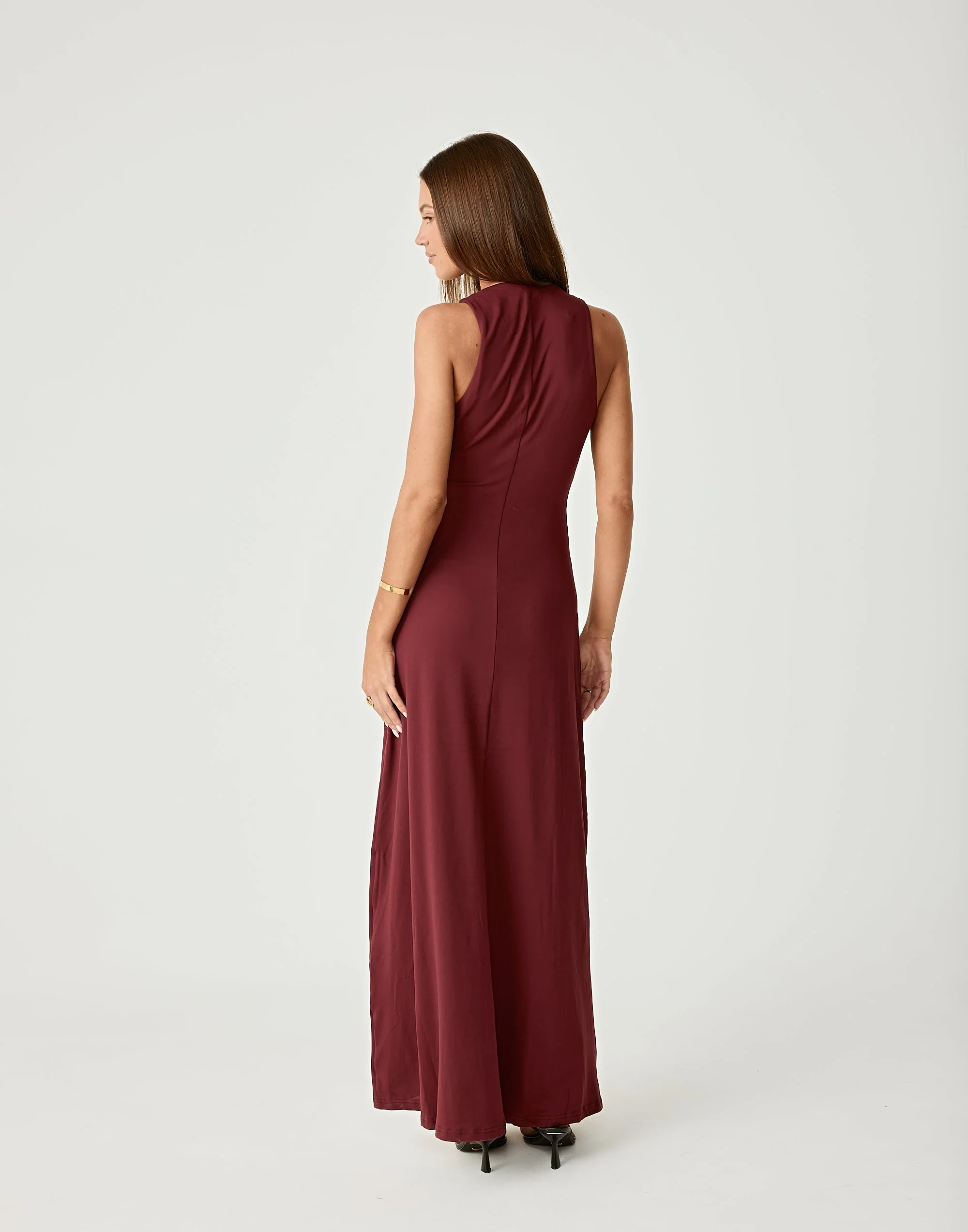 Avril Maxi Dress (Wine) 4 Avril Maxi Dress (Wine)