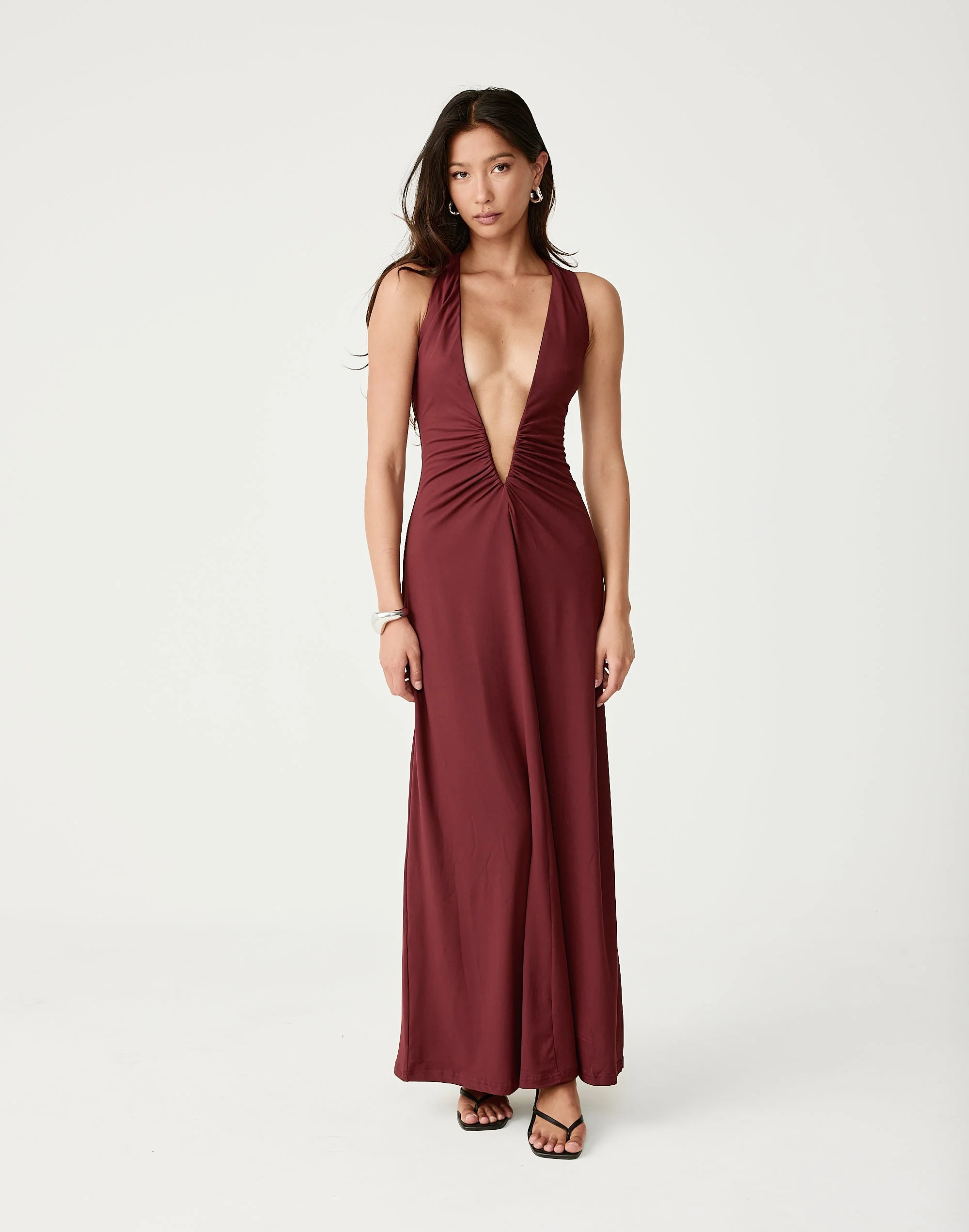 Avril Maxi Dress (Wine) 5 Avril Maxi Dress (Wine)