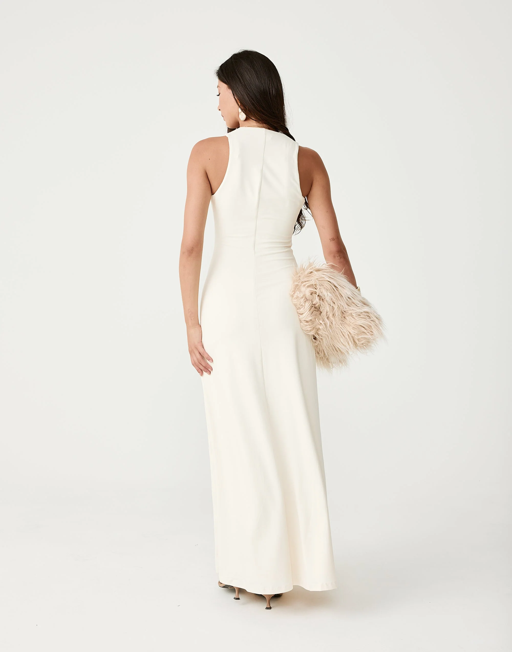 Avril Maxi Dress (Oat) 4 Avril Maxi Dress (Oat)