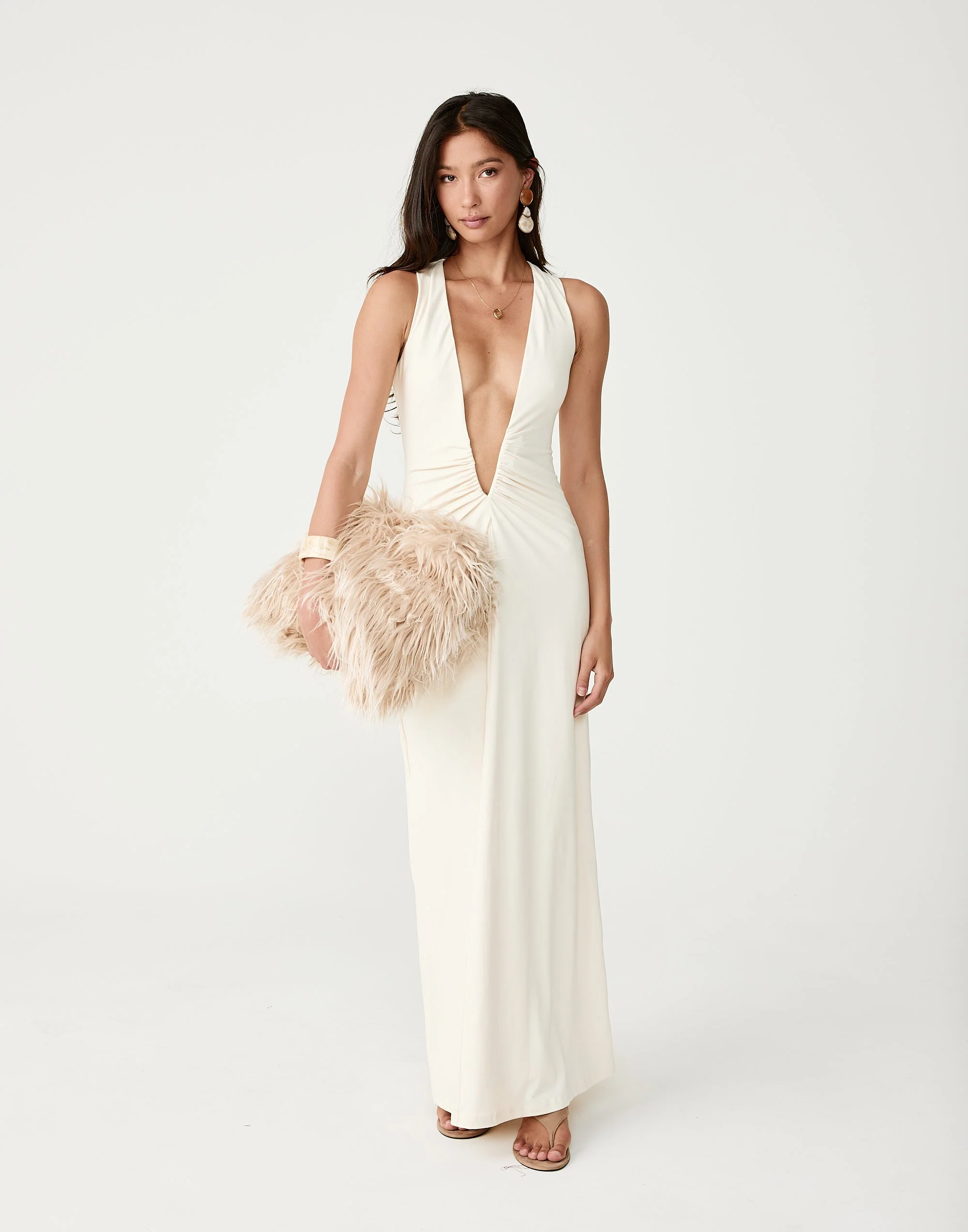 Avril Maxi Dress (Oat) 6 Avril Maxi Dress (Oat)