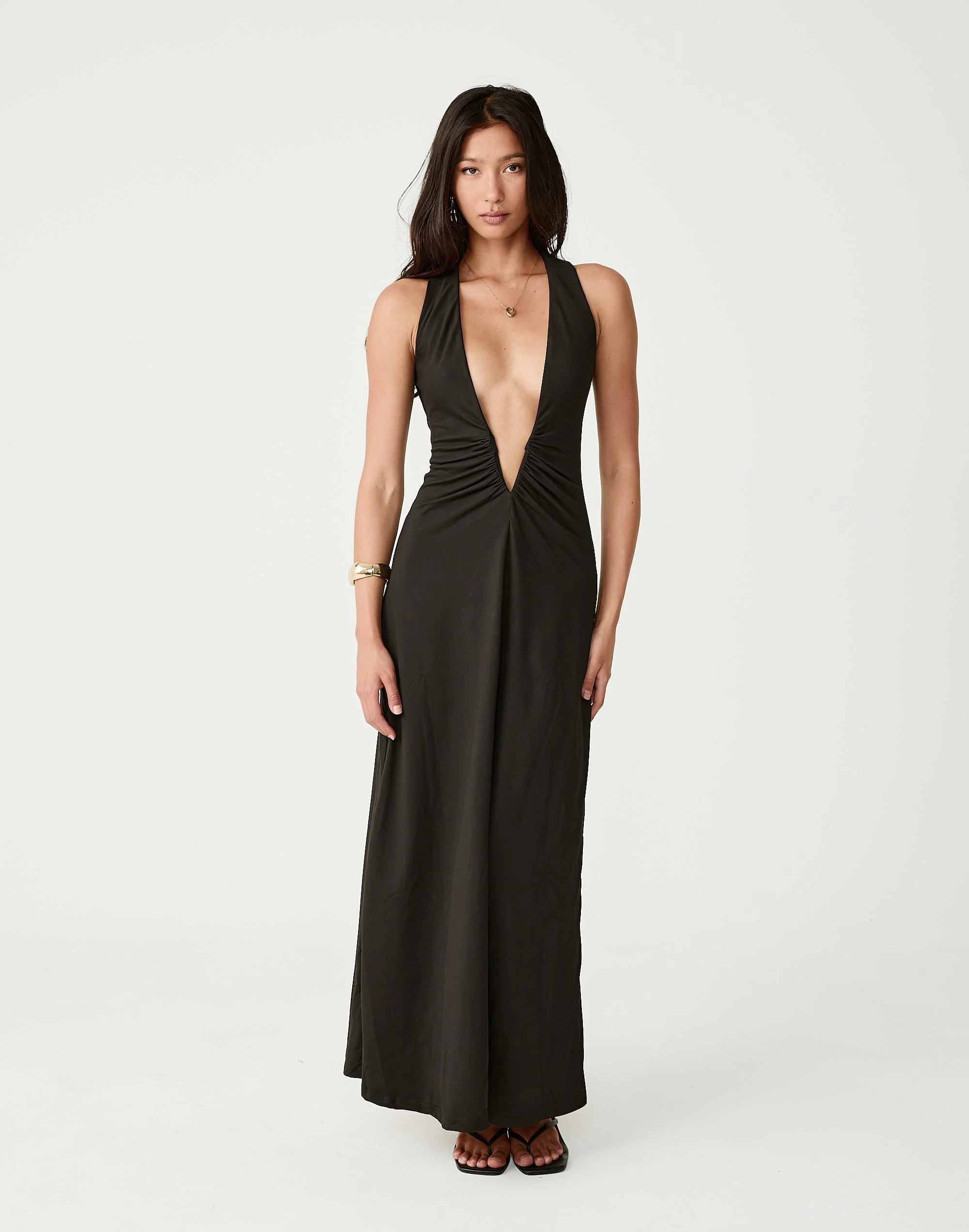 Avril Maxi Dress (Black)