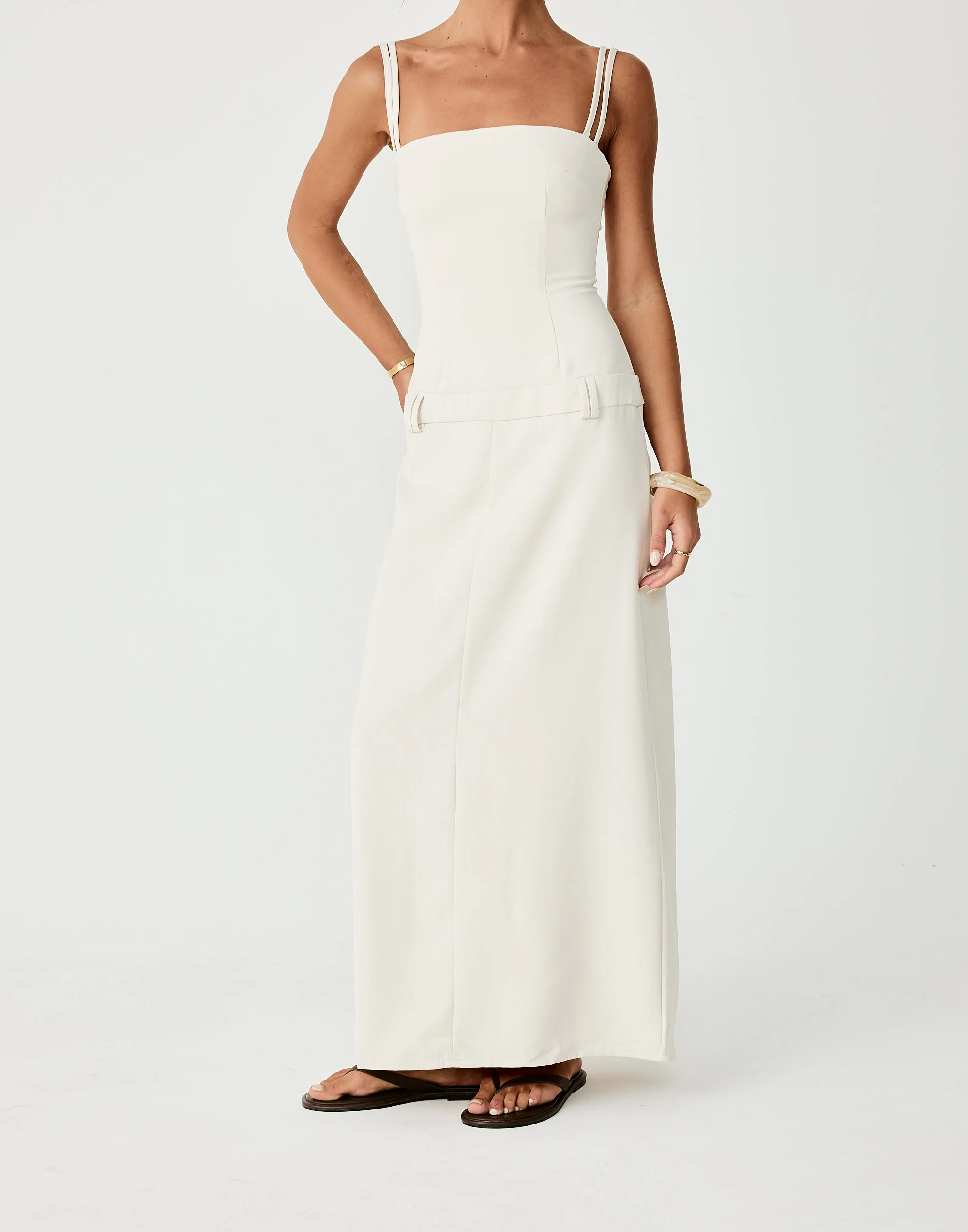 Boone Maxi Dress (Oat) 3 Boone Maxi Dress (Oat)