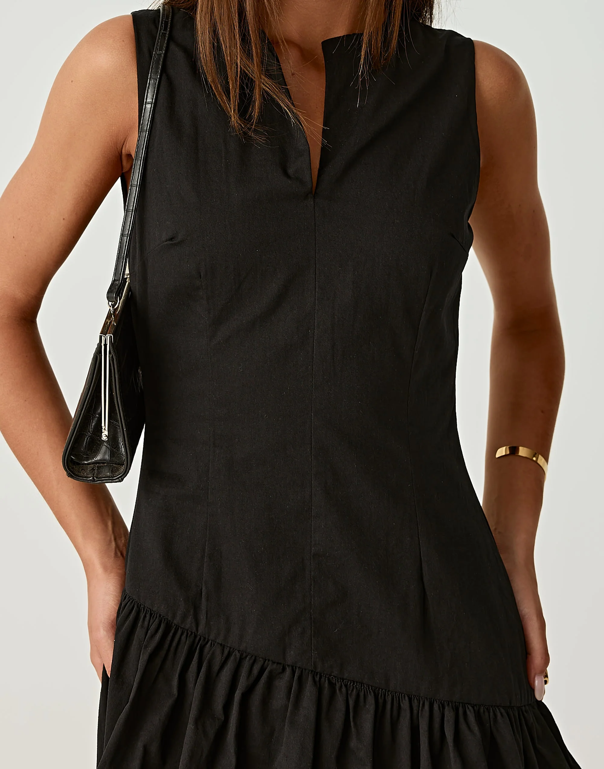 Caden Mini Dress (Black)