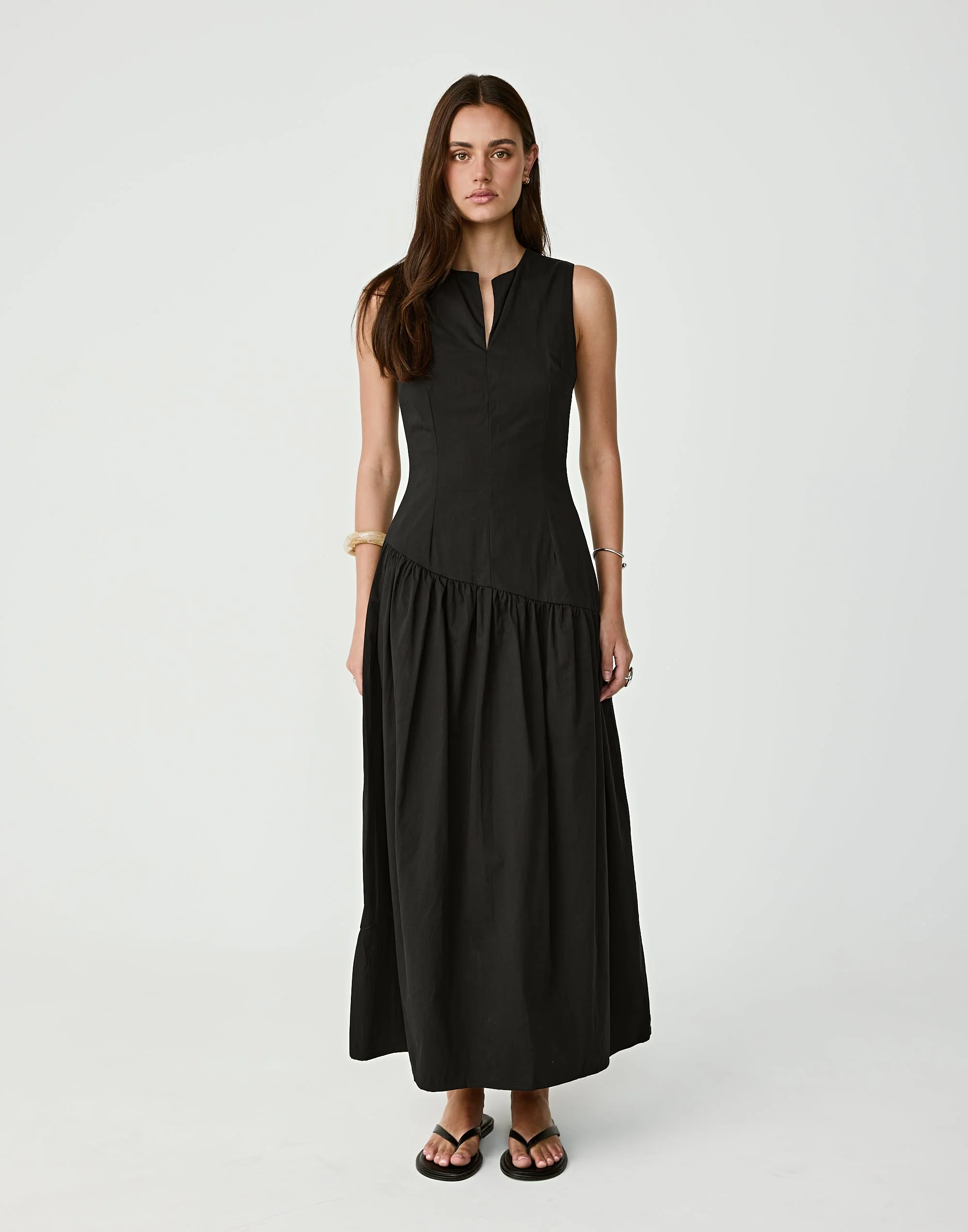 Caden Maxi Dress (Black)