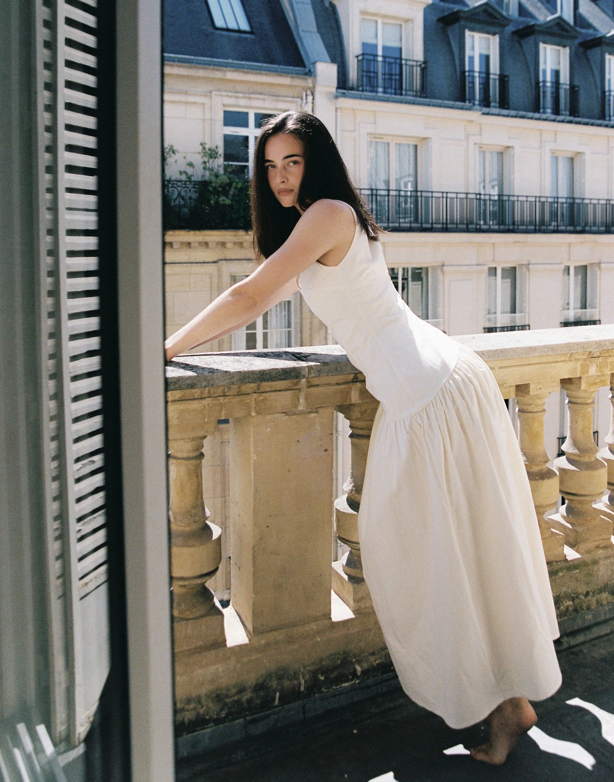 Caden Maxi Dress (Cream)