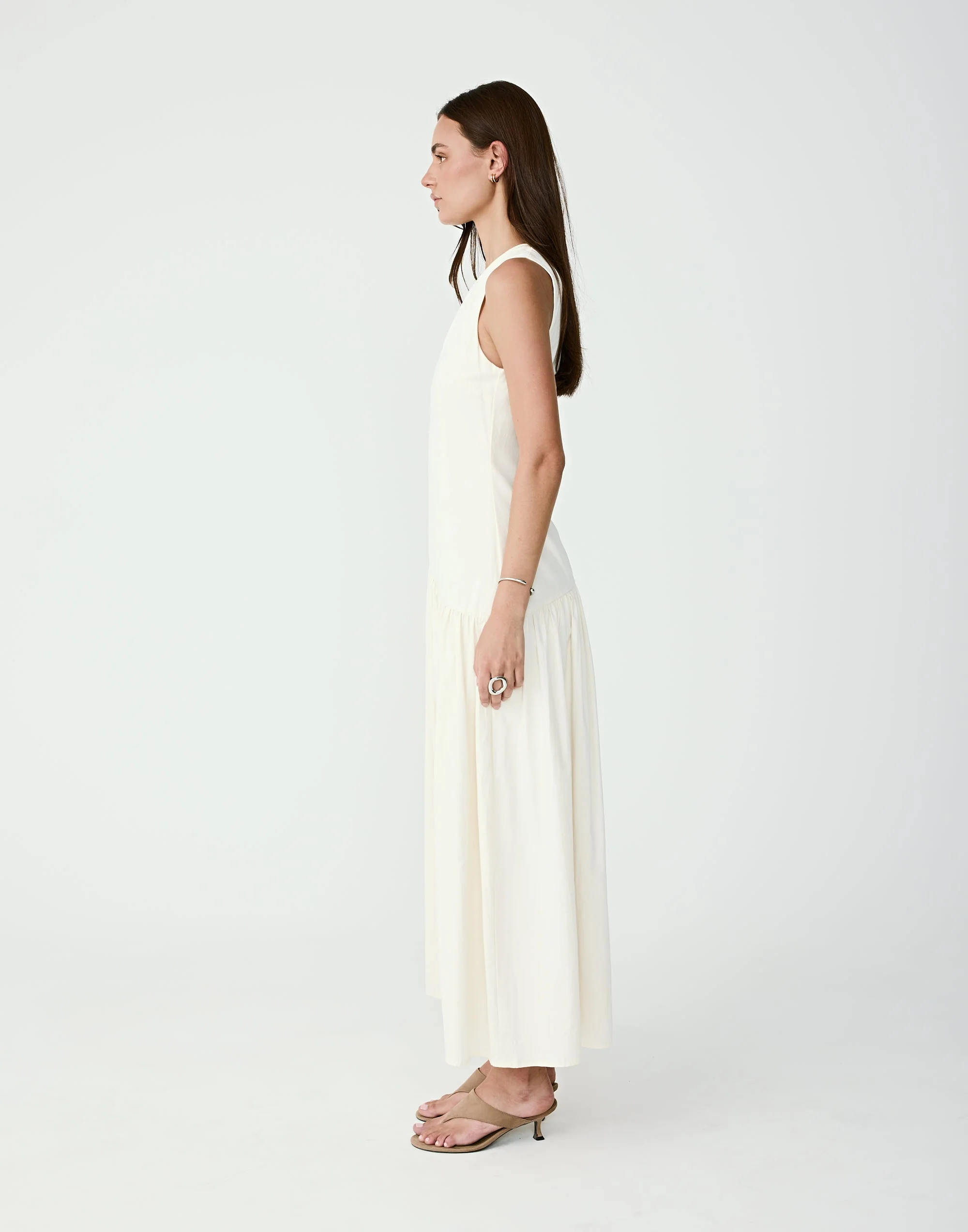 Caden Maxi Dress (Cream) 6 Caden Maxi Dress (Cream)
