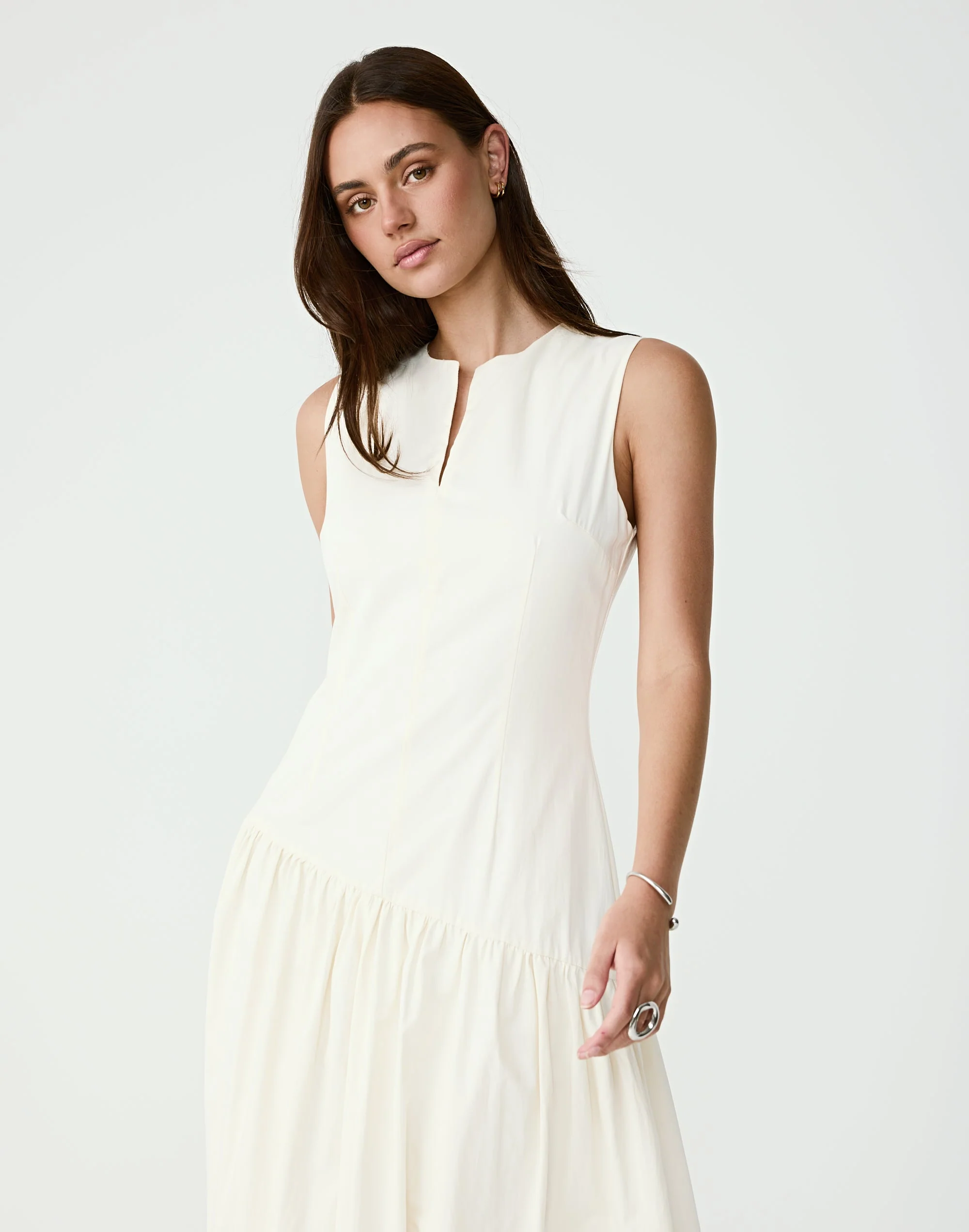 Caden Maxi Dress (Cream) 8 Caden Maxi Dress (Cream)
