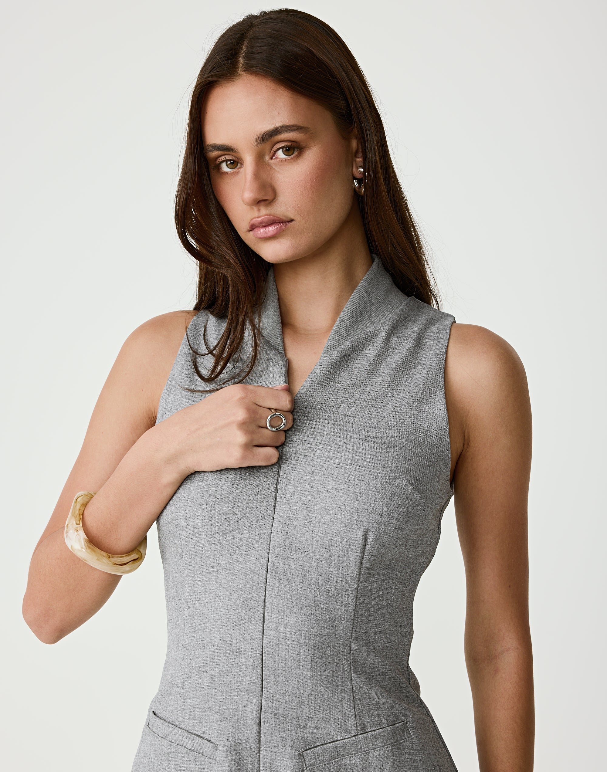 Callum Maxi Dress (Grey)
