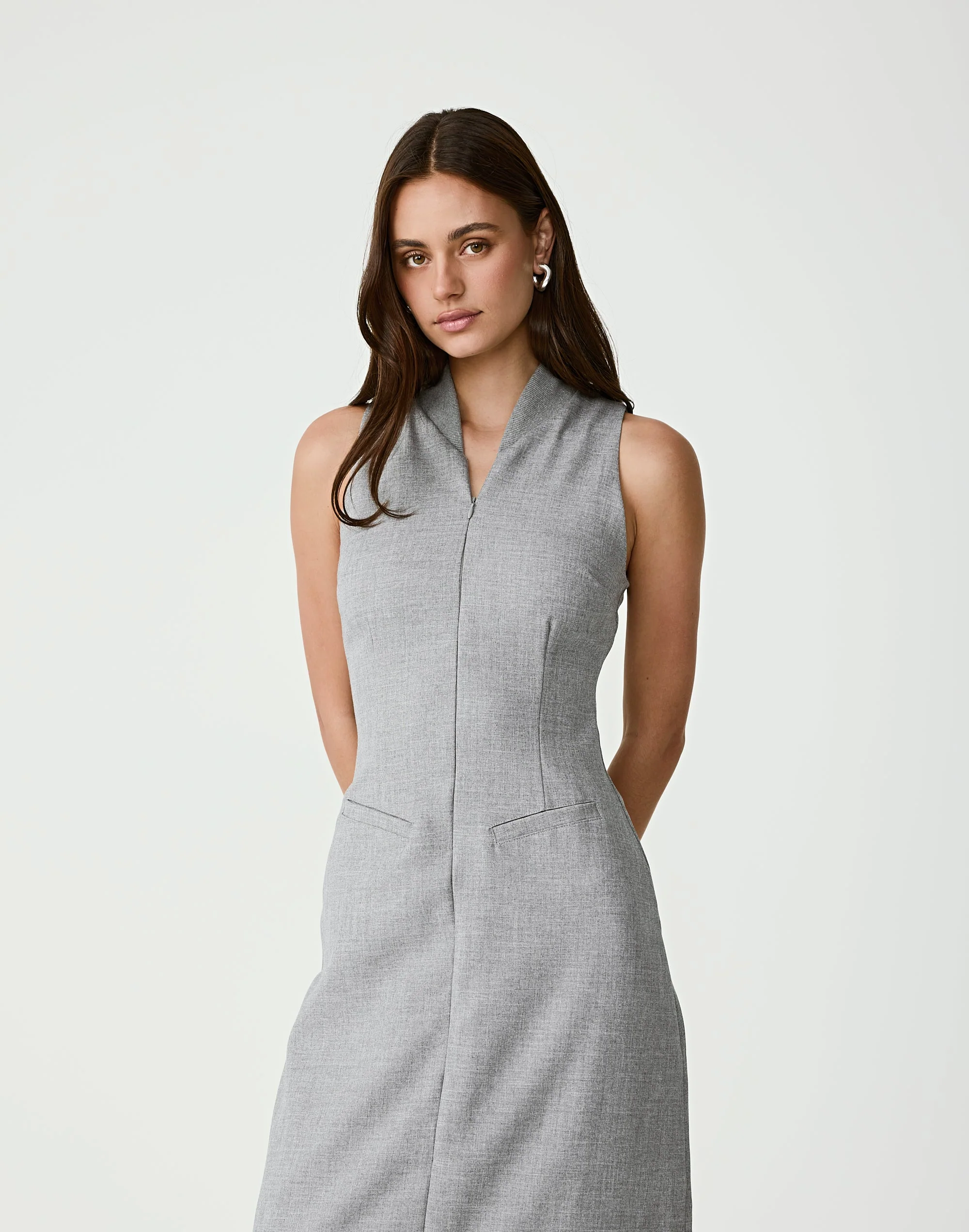 Callum Maxi Dress (Grey) 3 Callum Maxi Dress (Grey)