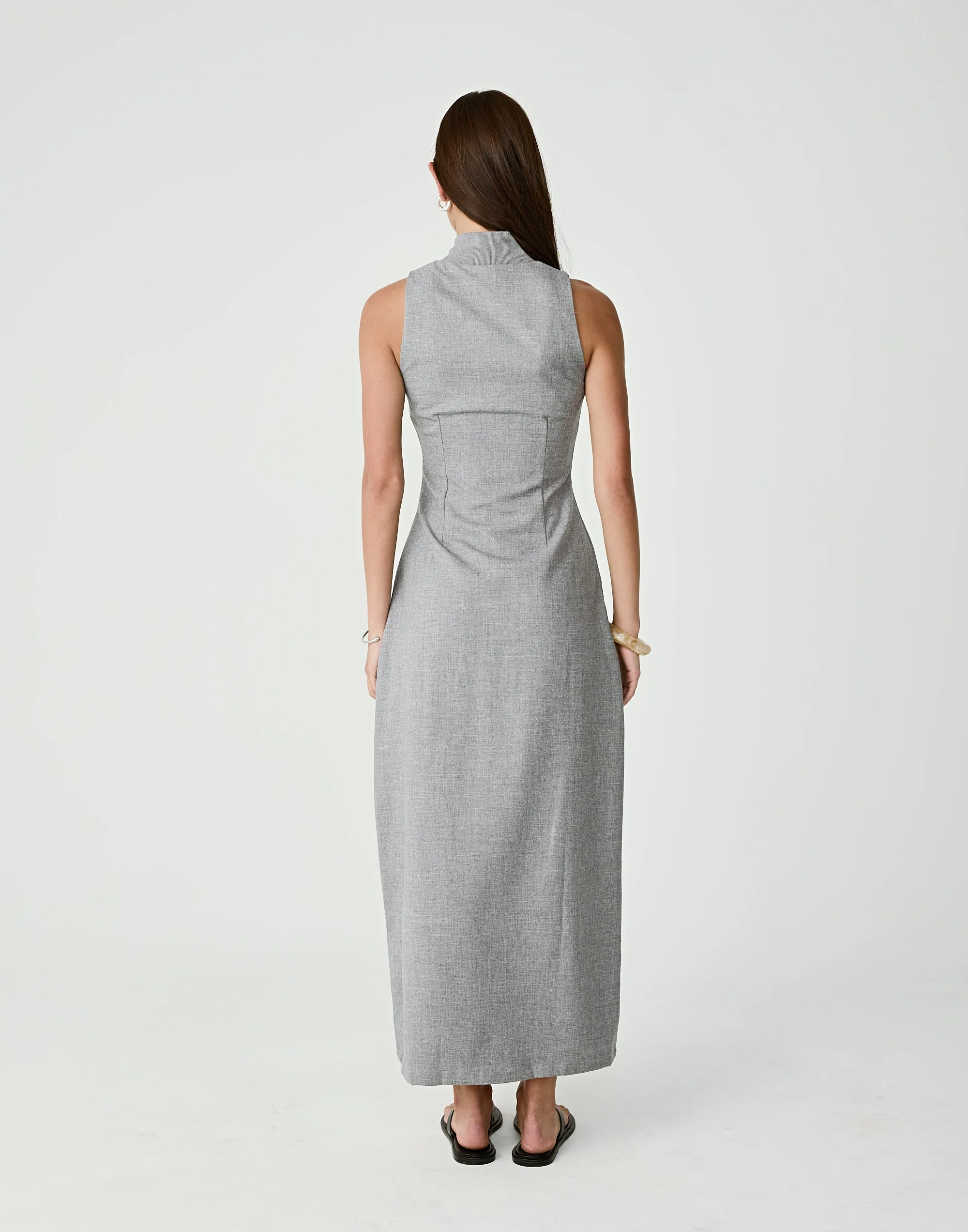 Callum Maxi Dress (Grey) 4 Callum Maxi Dress (Grey)