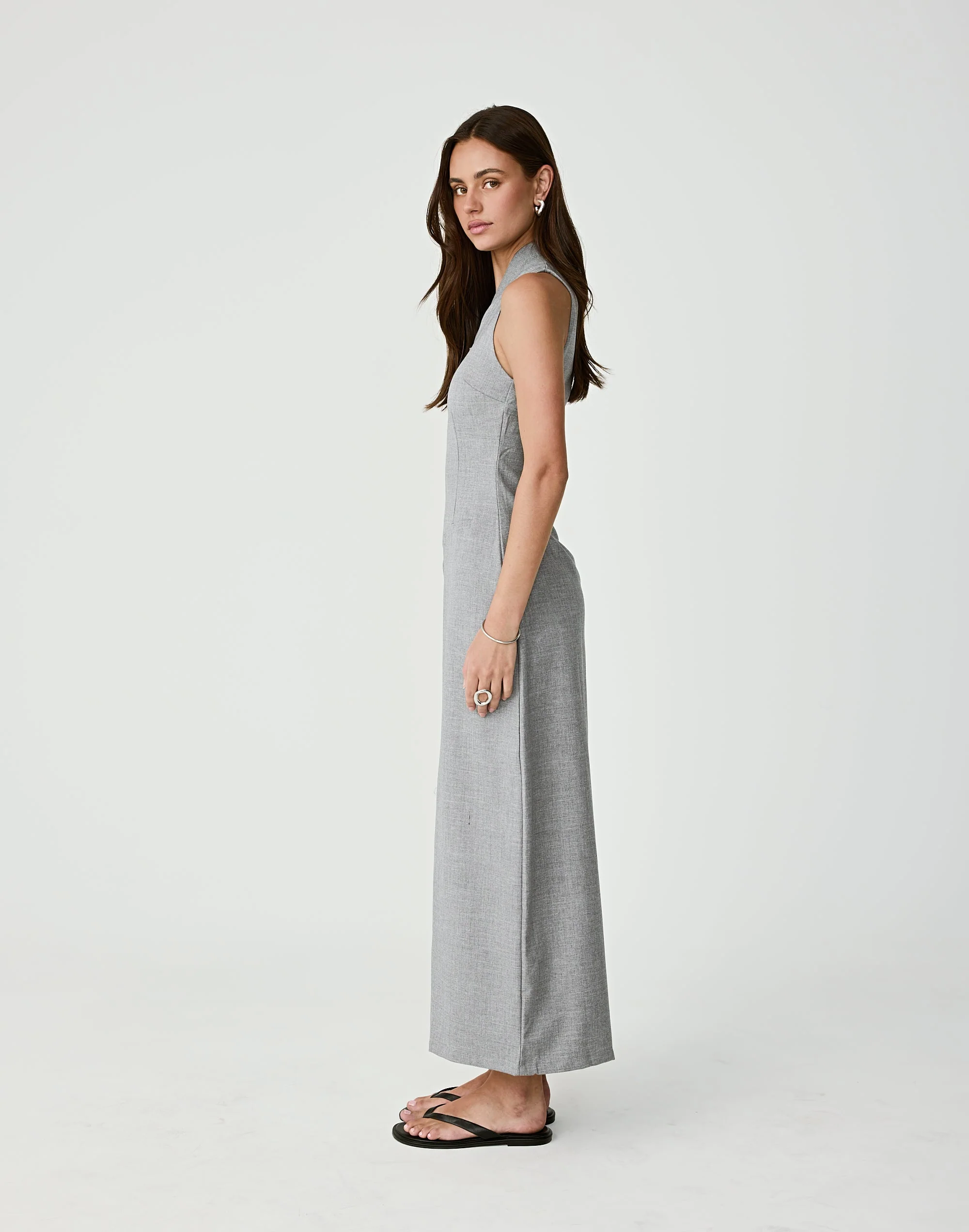 Callum Maxi Dress (Grey) 5 Callum Maxi Dress (Grey)