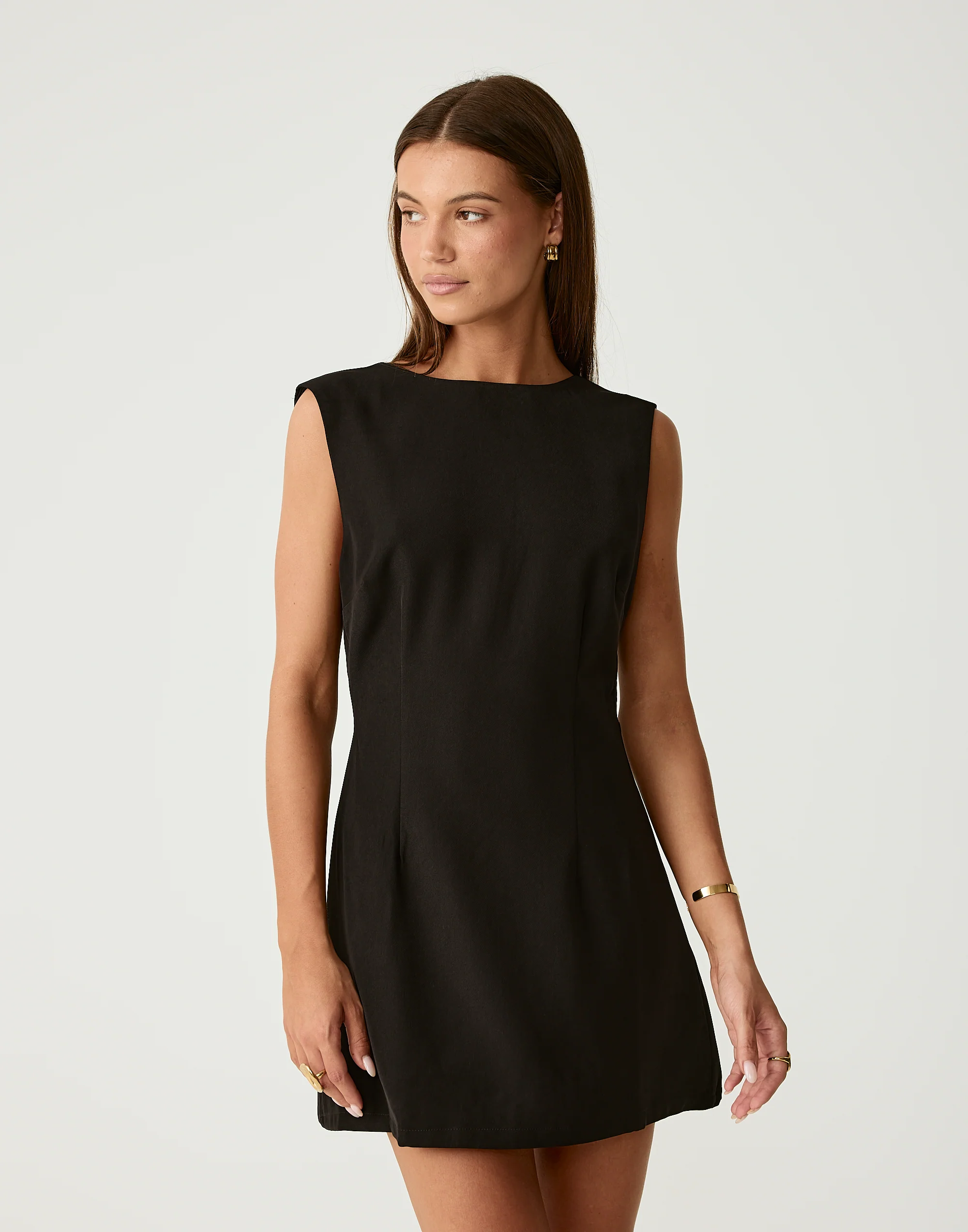 Cedric Mini Dress (Black) 4 Cedric Mini Dress (Black)