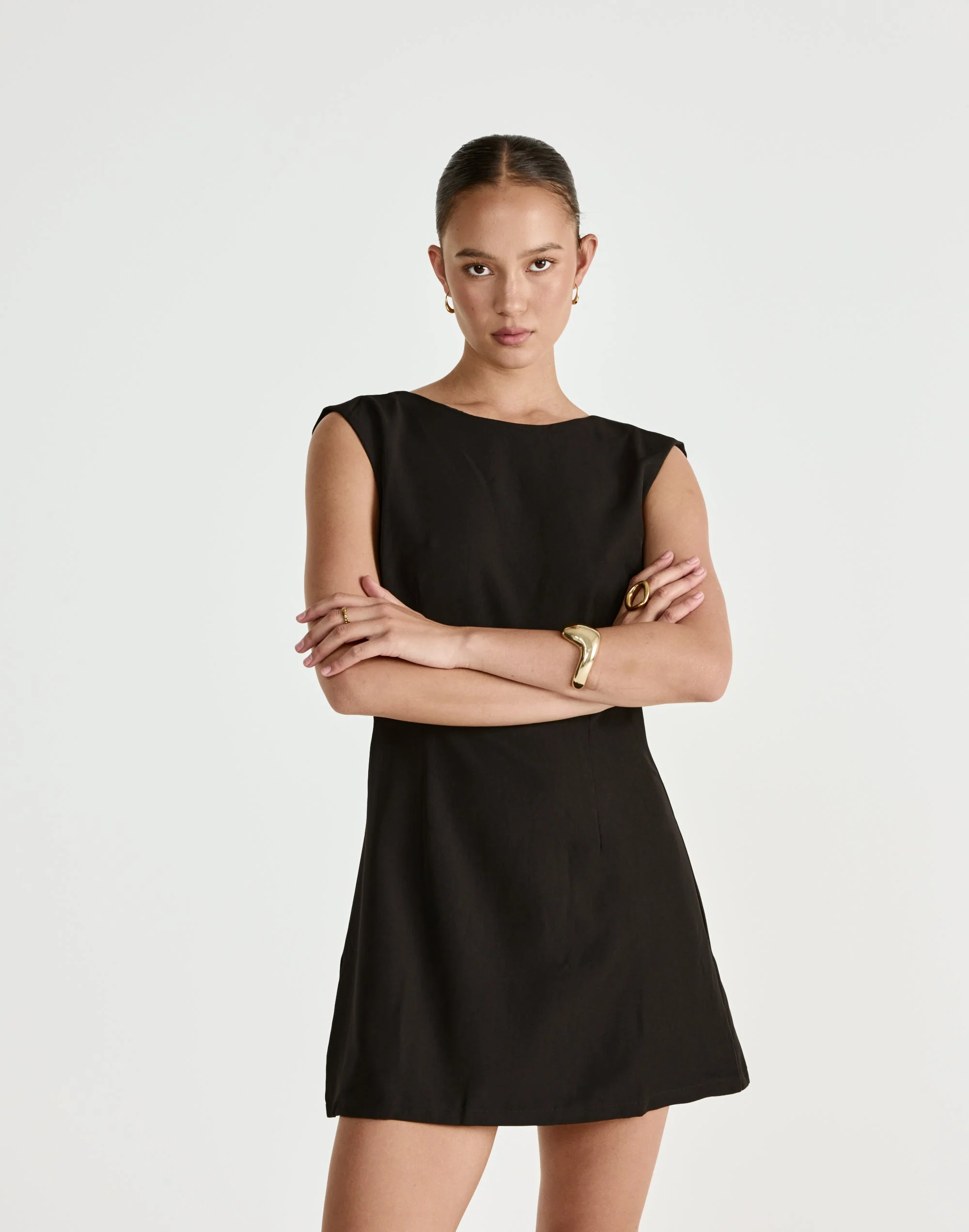 Cedric Mini Dress (Black) 9 Cedric Mini Dress (Black)
