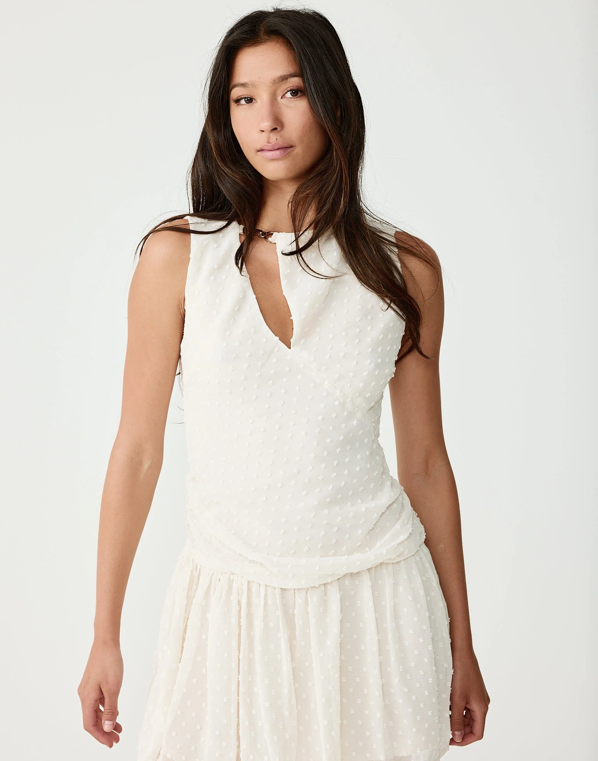 Fia Mini Dress (Cream) 3 Fia Mini Dress (Cream)