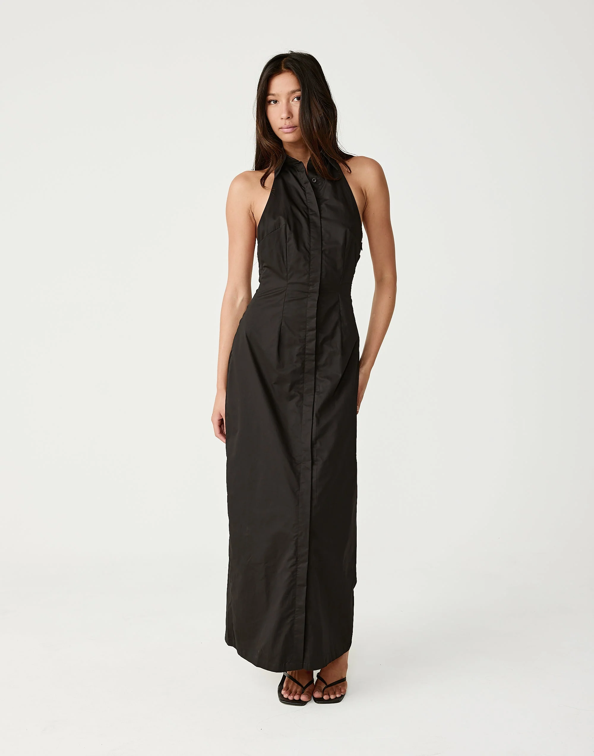 Tides Maxi Dress (Black)