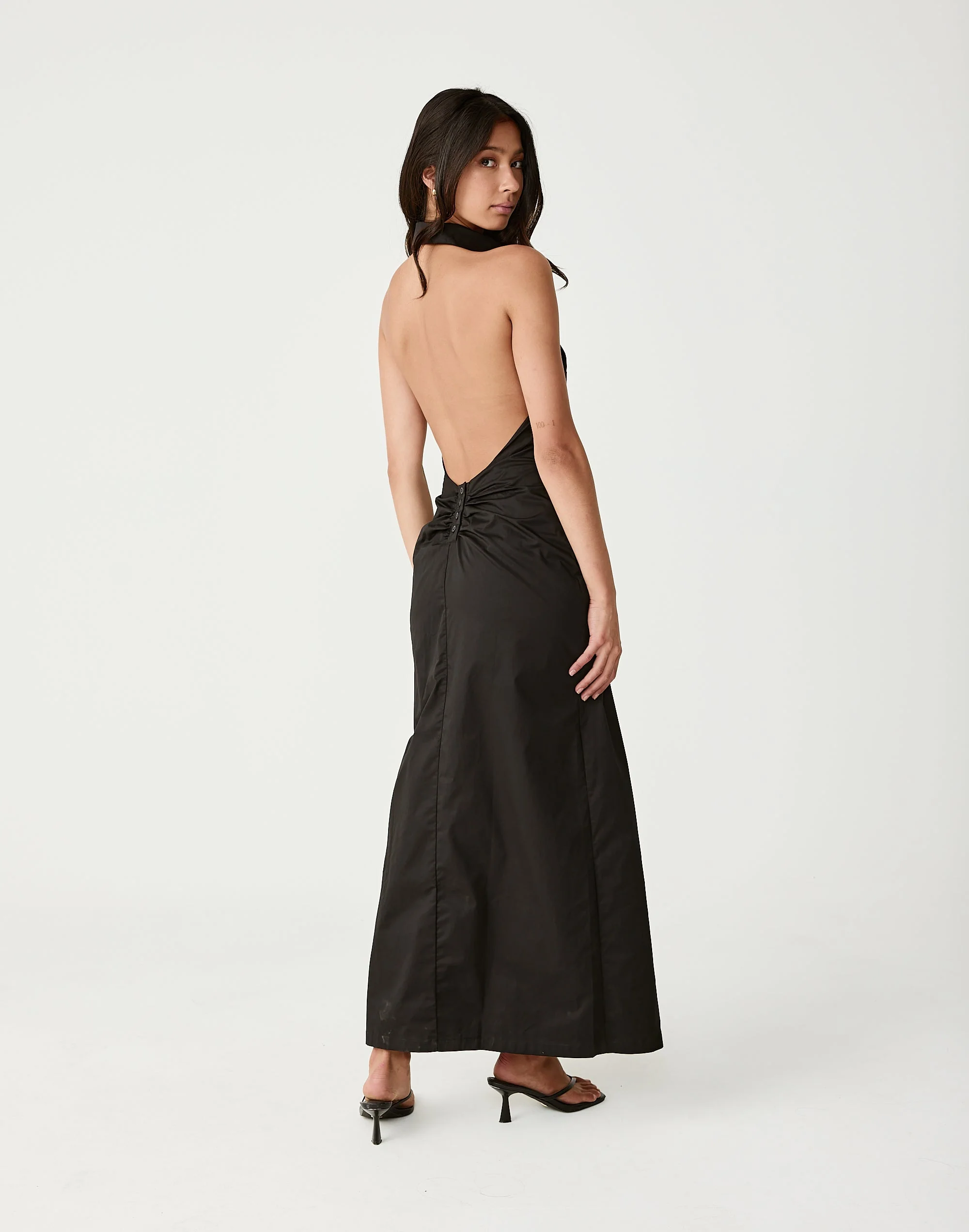 Tides Maxi Dress (Black) 2 Tides Maxi Dress (Black)